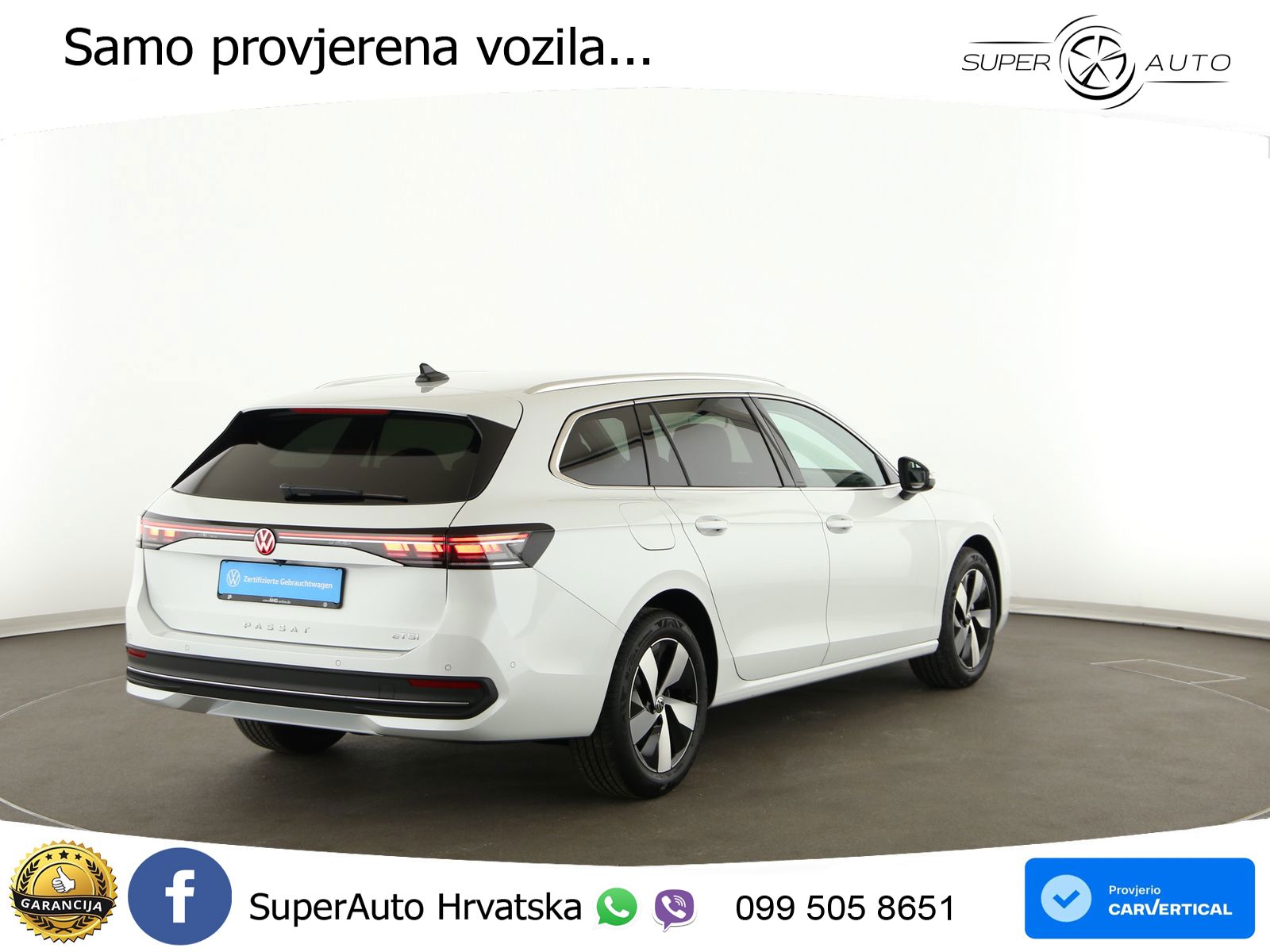 Volkswagen Passat Variant 1.5 eTSI (150 KS) DSG Business LED+GR SJED+ACC