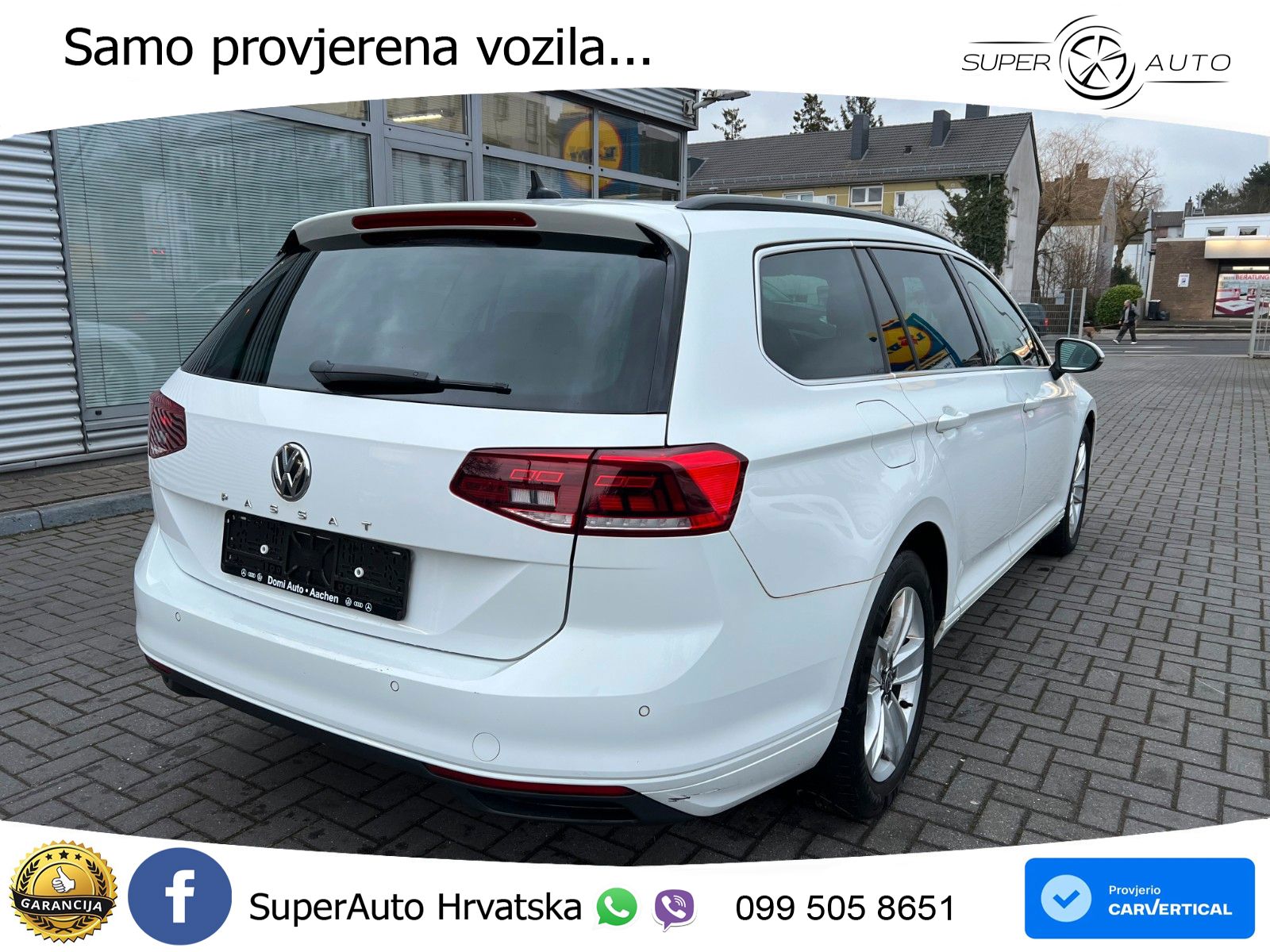 Volkswagen Passat Variant 2.0 TDI (190 KS) DSG LED+GR SJED+ACC