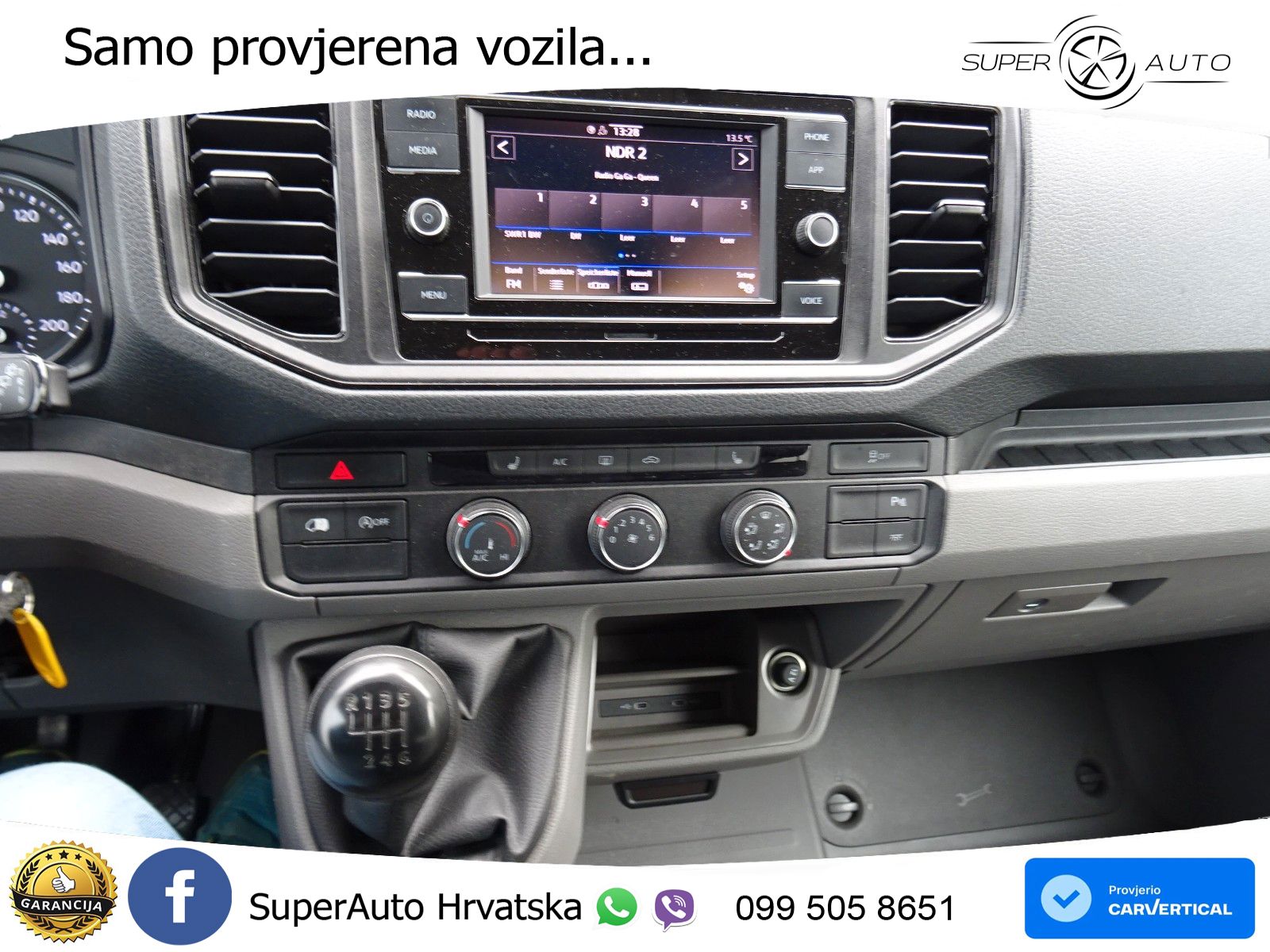 Volkswagen Crafter 35 Kasten Mixto MR AHK 3500 KG 140 KS