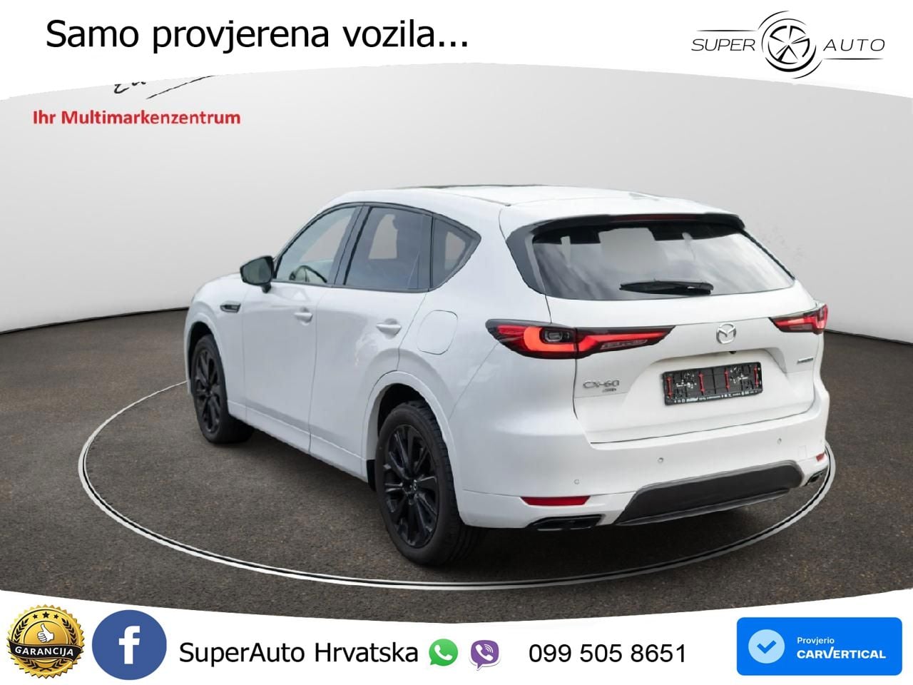Mazda CX-60 2.5 e-Skyactiv (328 KS) AWD Automatic LED+GR SJED+ACC