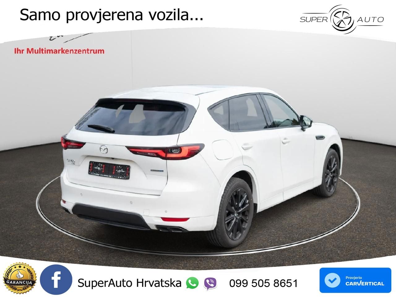 Mazda CX-60 2.5 e-Skyactiv (328 KS) AWD Automatic LED+GR SJED+ACC