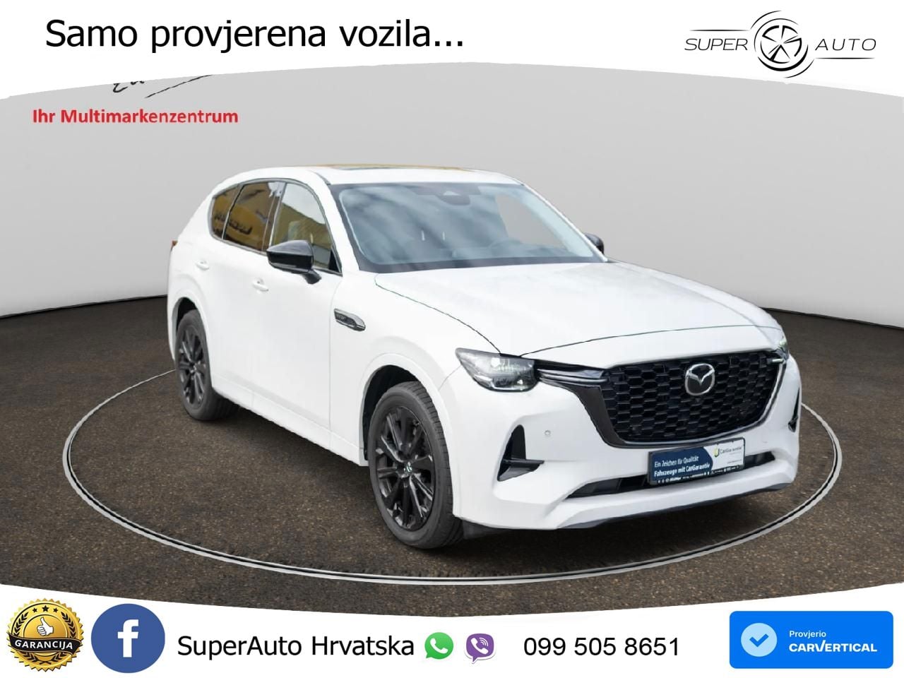 Mazda CX-60 2.5 e-Skyactiv (328 KS) AWD Automatic LED+GR SJED+ACC