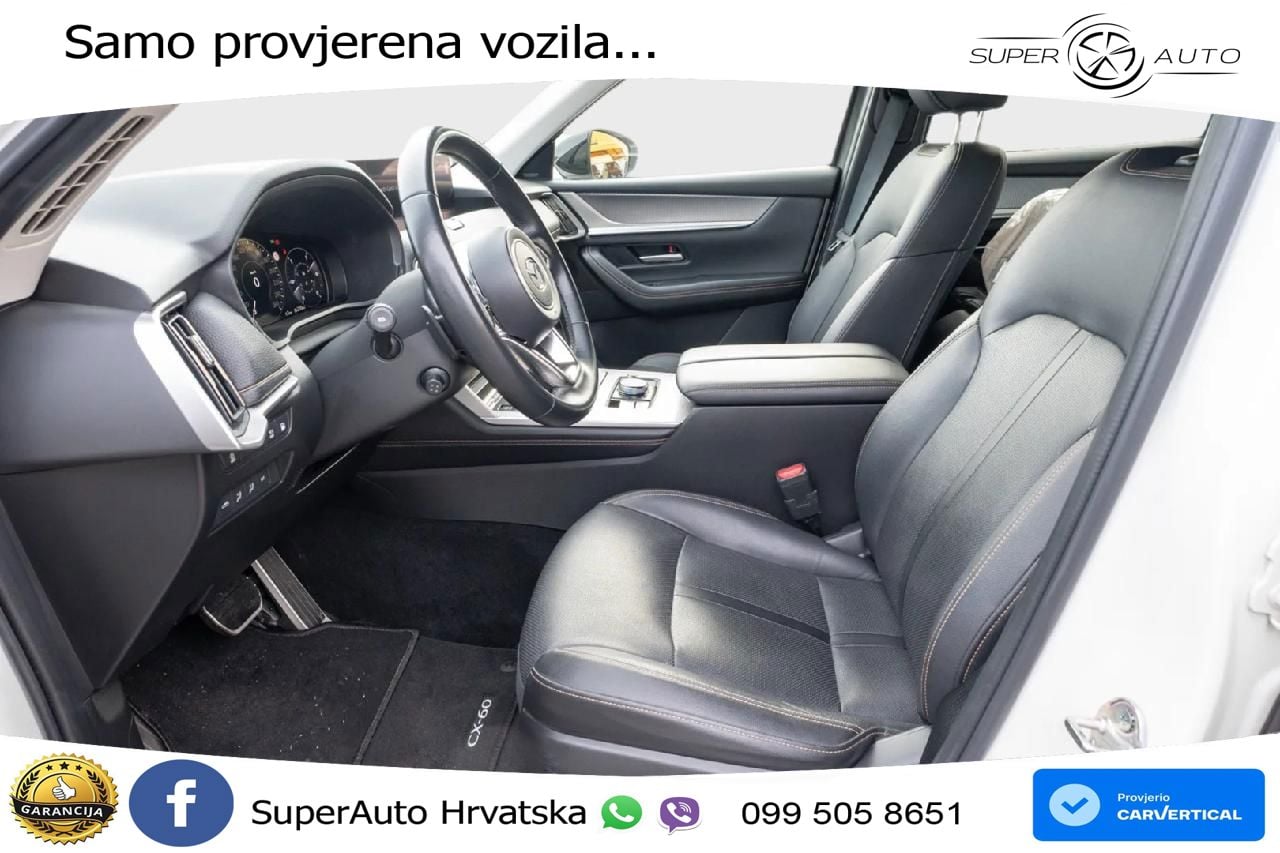 Mazda CX-60 2.5 e-Skyactiv (328 KS) AWD Automatic LED+GR SJED+ACC