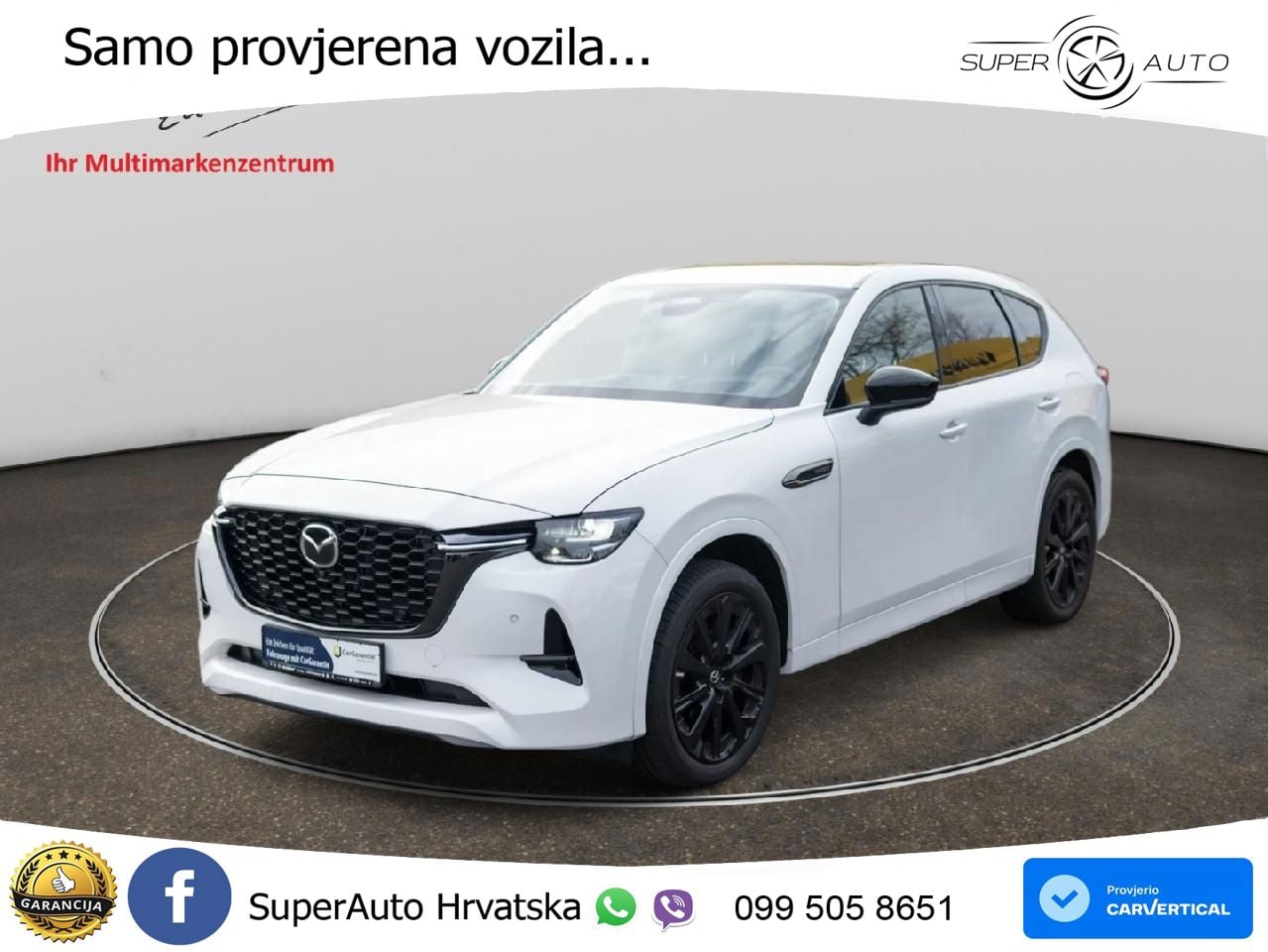 Mazda CX-60 2.5 e-Skyactiv (328 KS) AWD Automatic LED+GR SJED+ACC