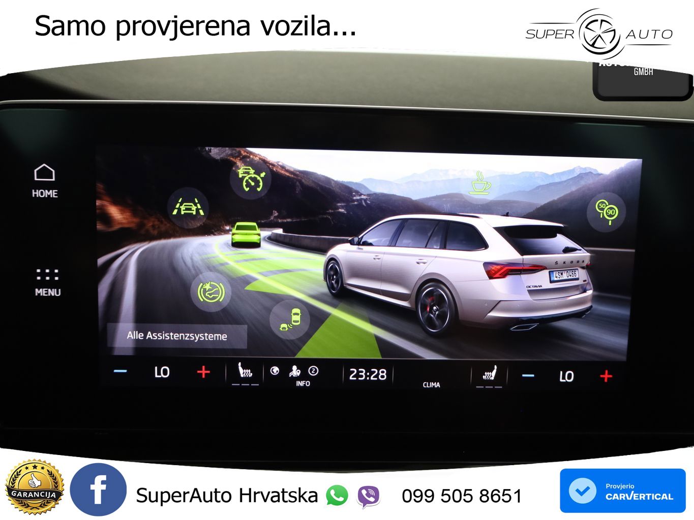 Škoda Octavia Combi RS 2.0 TDI (200 KS) DSG LED+GR SJED+ACC