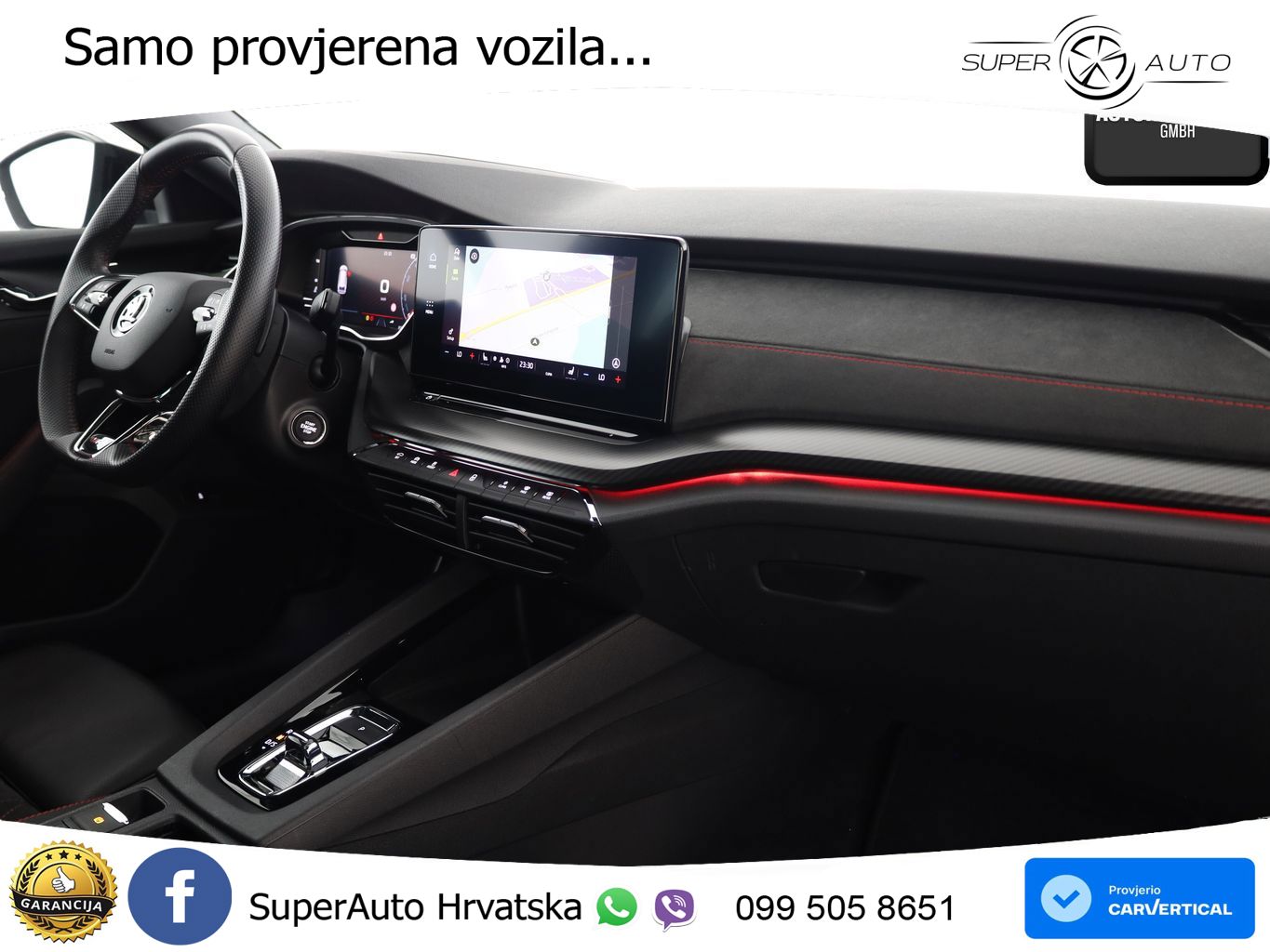 Škoda Octavia Combi RS 2.0 TDI (200 KS) DSG LED+GR SJED+ACC