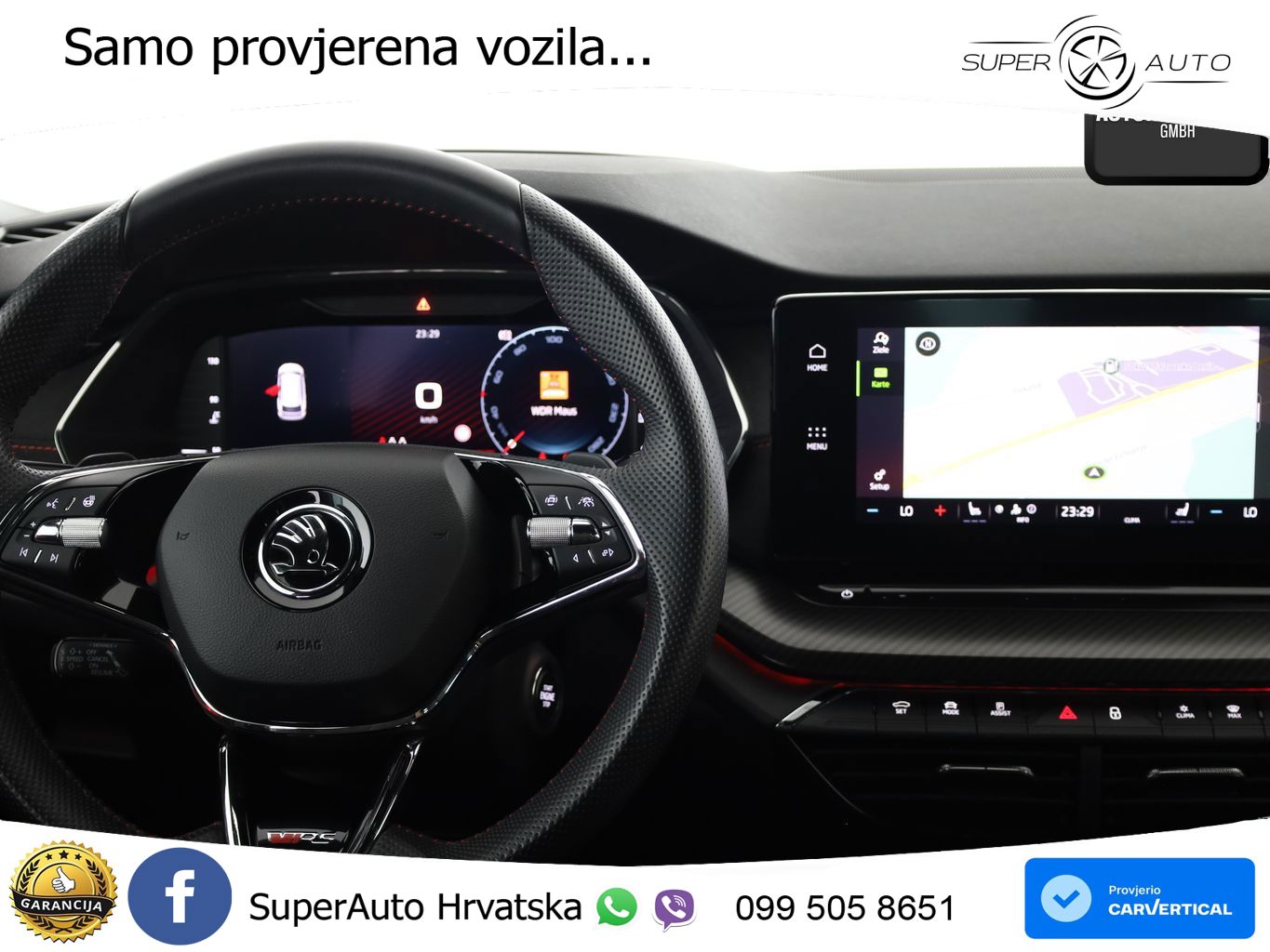 Škoda Octavia Combi RS 2.0 TDI (200 KS) DSG LED+GR SJED+ACC