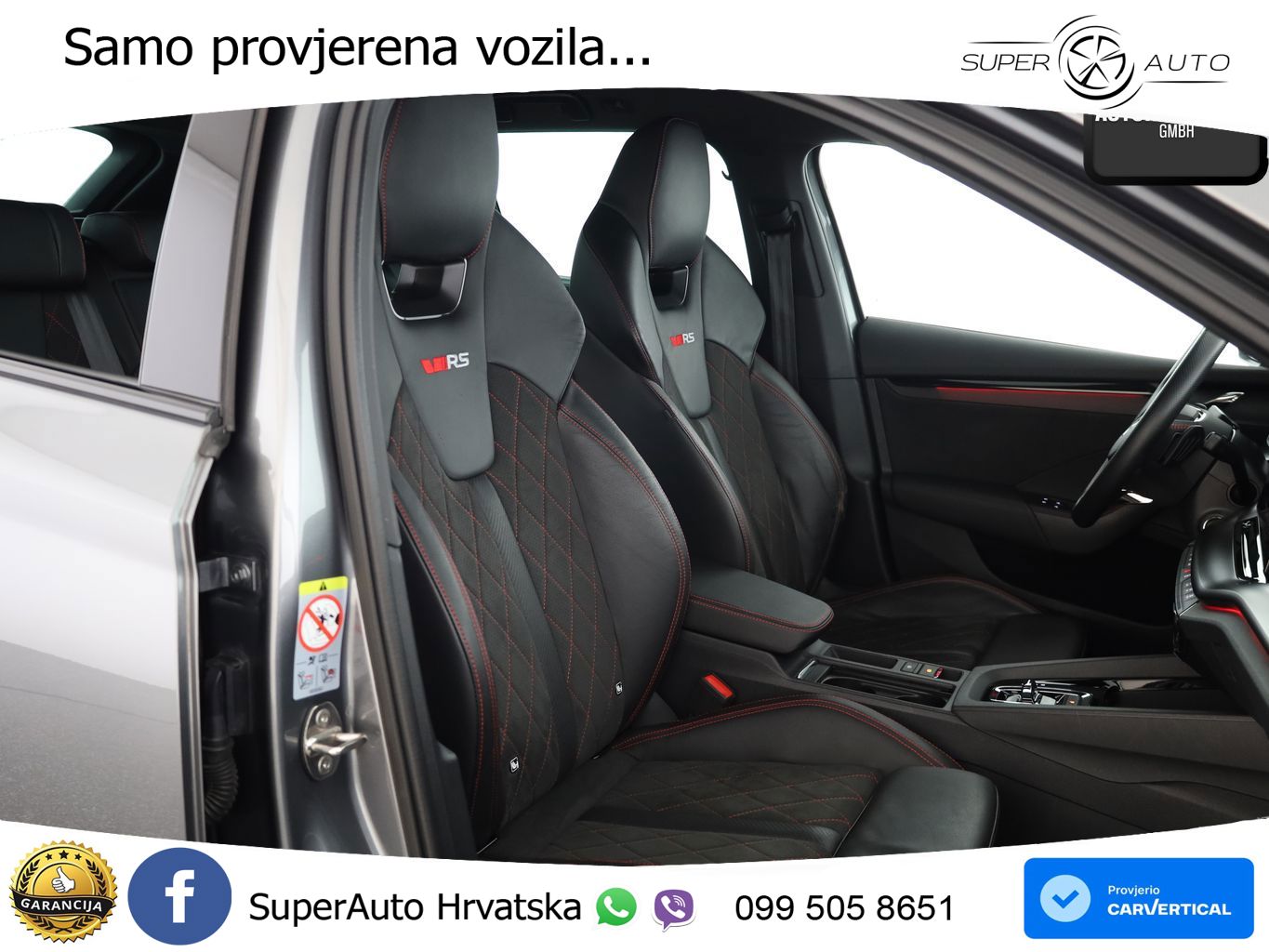 Škoda Octavia Combi RS 2.0 TDI (200 KS) DSG LED+GR SJED+ACC
