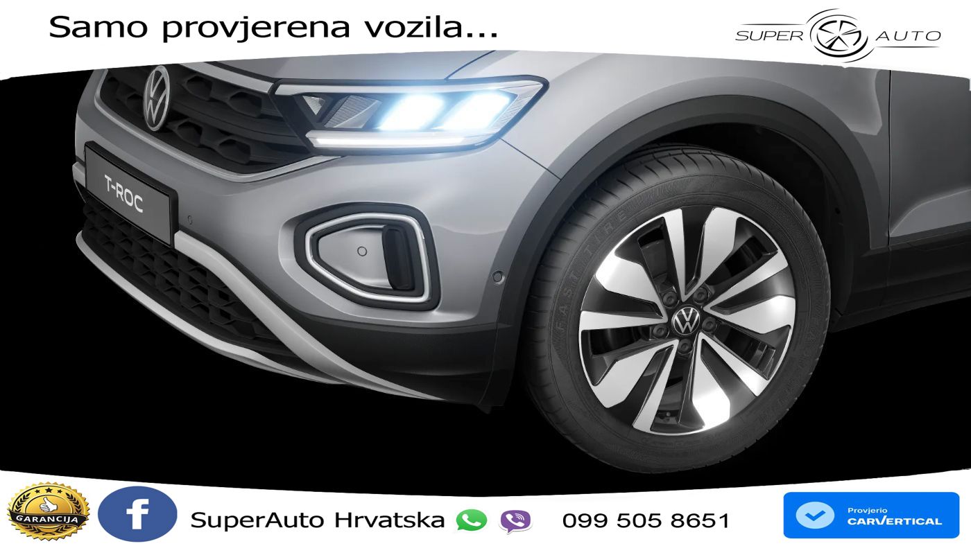 Volkswagen T-Roc I 1.5 TSI (150 KS) DSG LED+GR SJED+ACC