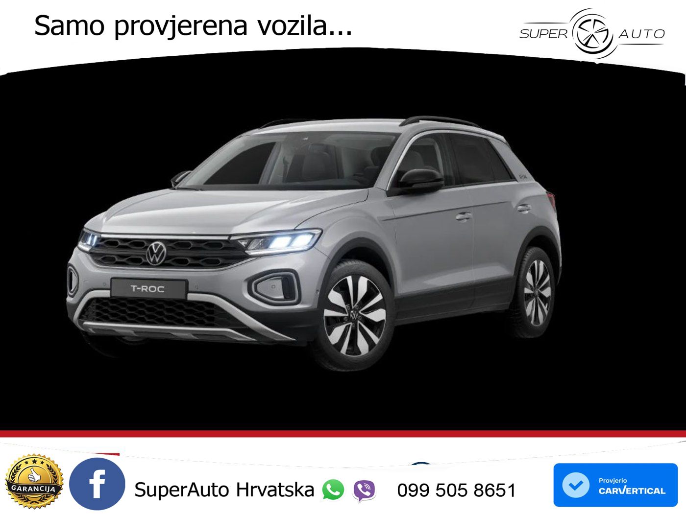 Volkswagen T-Roc I 1.5 TSI (150 KS) DSG LED+GR SJED+ACC