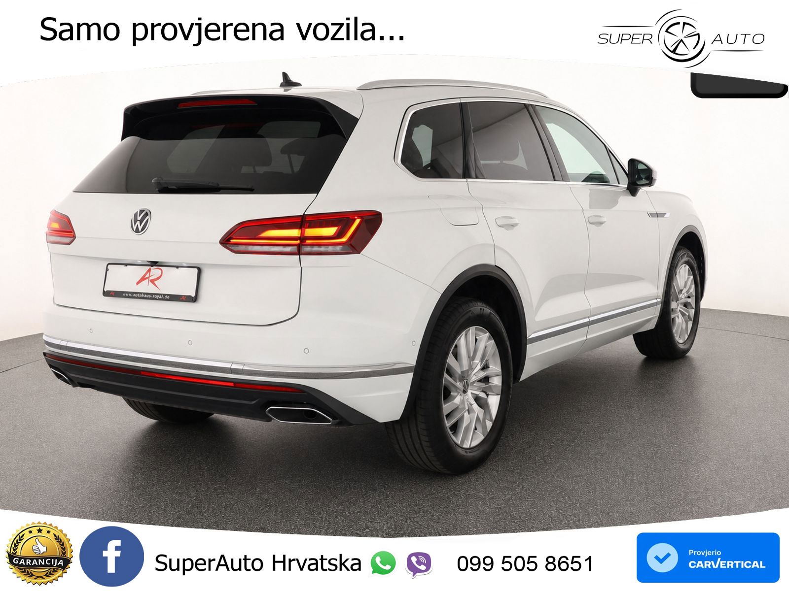 Volkswagen Touareg 3.0 V6 TDI (231 KS) 4MOTION Tiptronic LED+GR SJED+ACC