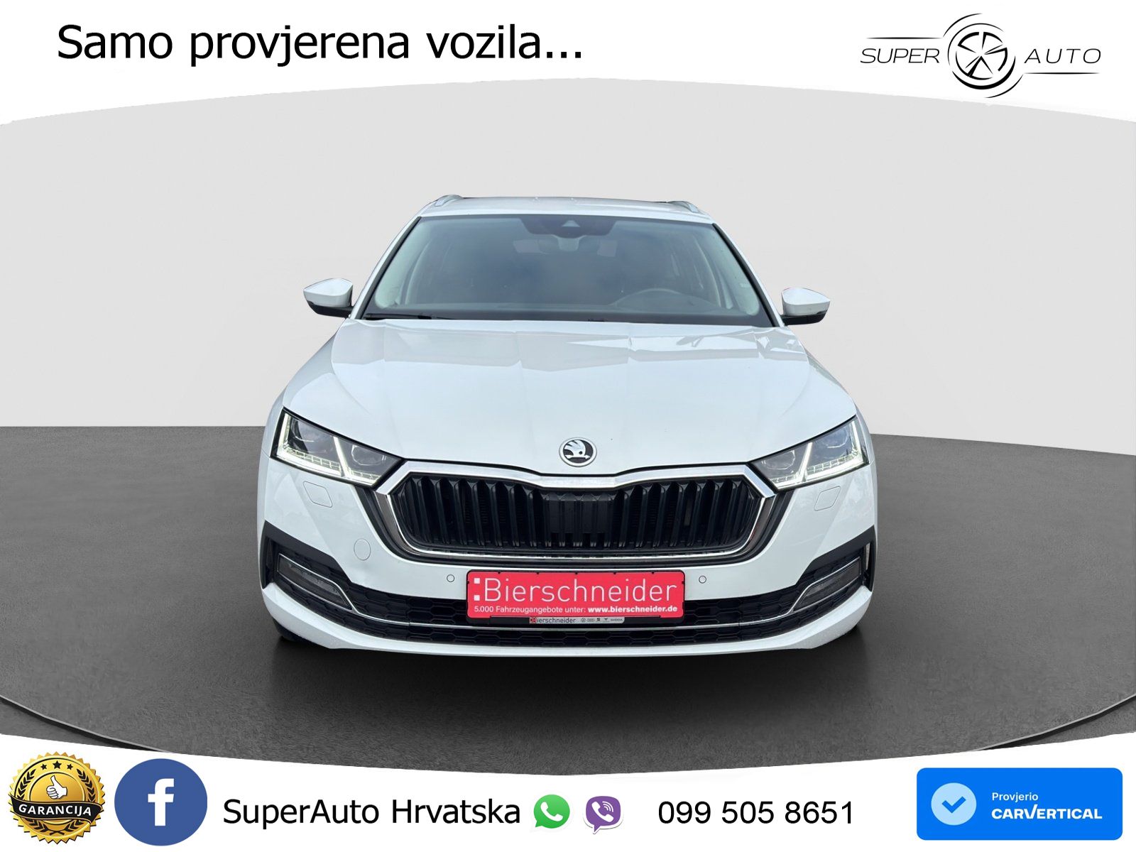 Škoda Octavia Combi 2.0 TDI (150 KS) DSG LED+GR SJED+ACC