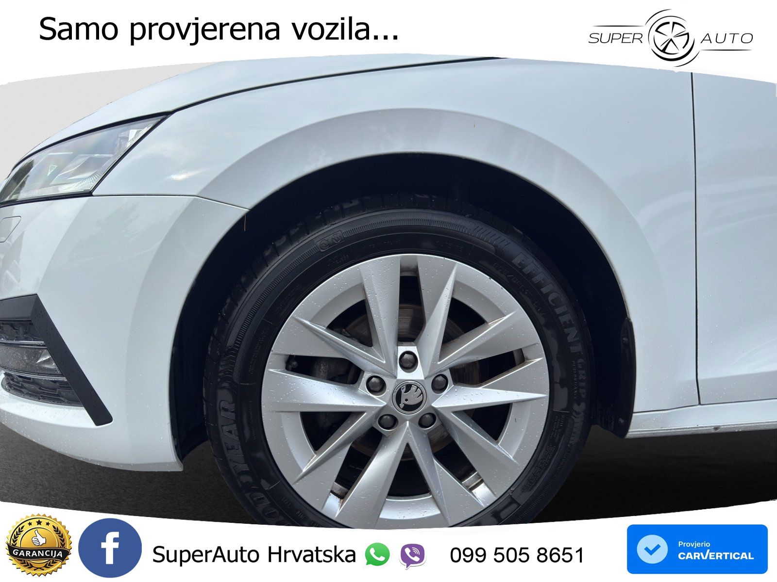 Škoda Octavia Combi 2.0 TDI (150 KS) DSG LED+GR SJED+ACC