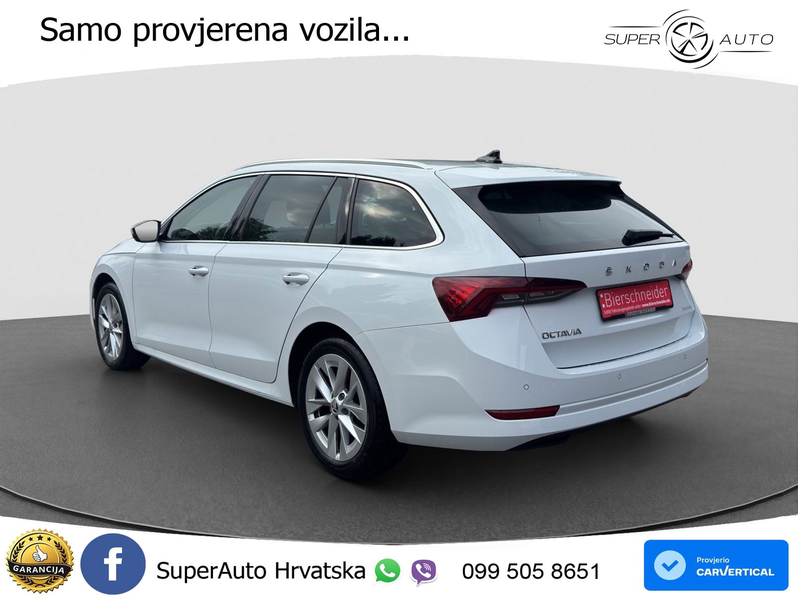 Škoda Octavia Combi 2.0 TDI (150 KS) DSG LED+GR SJED+ACC