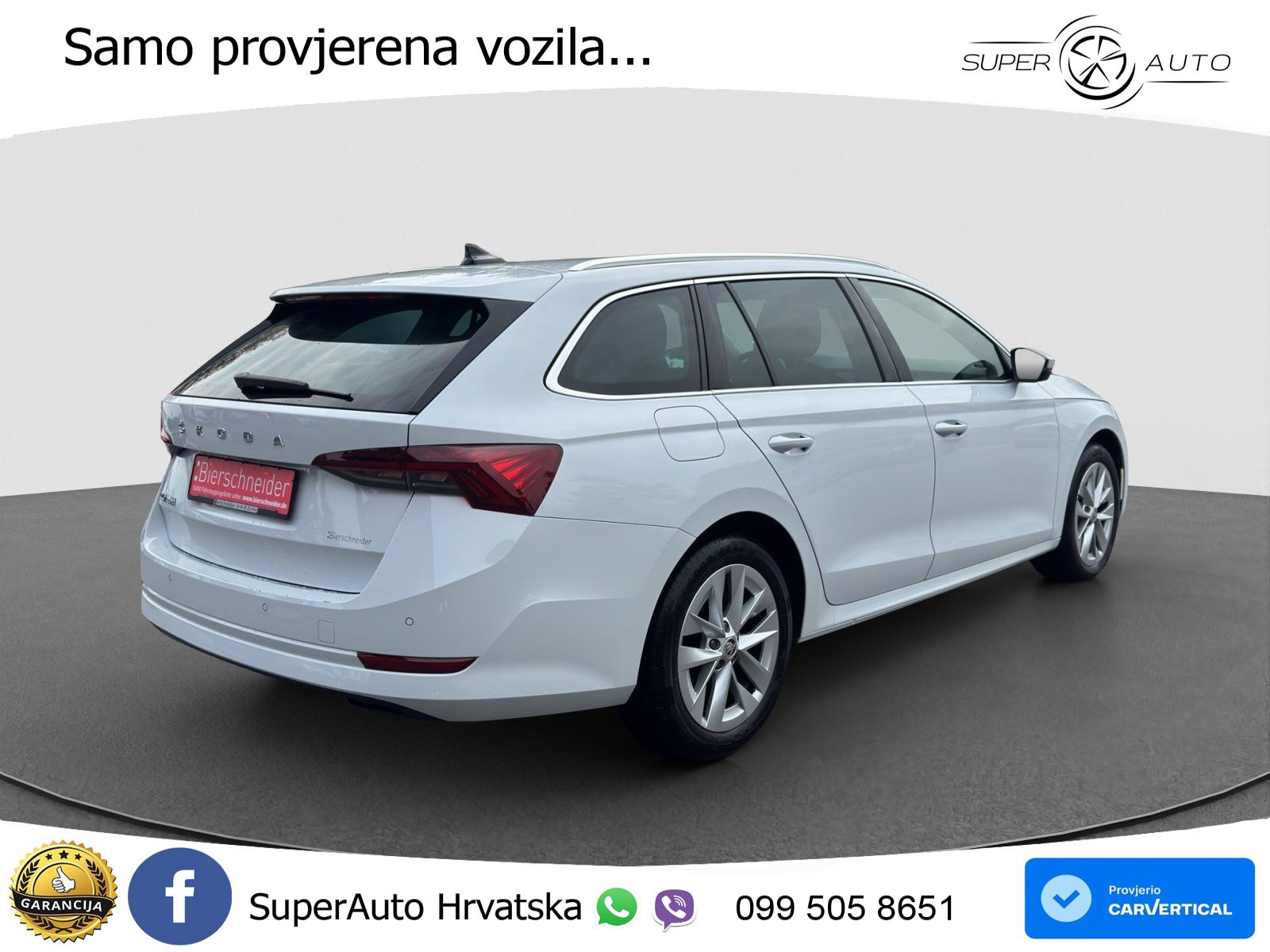 Škoda Octavia Combi 2.0 TDI (150 KS) DSG LED+GR SJED+ACC