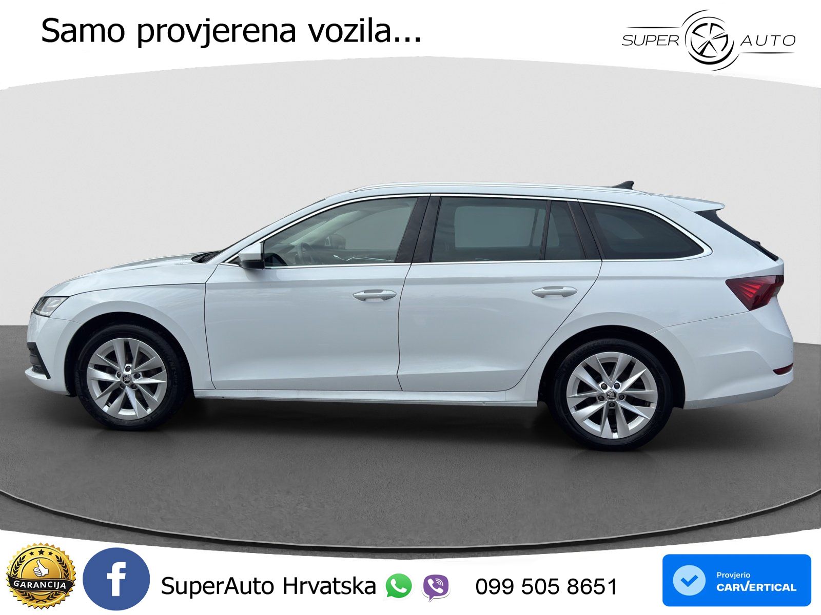 Škoda Octavia Combi 2.0 TDI (150 KS) DSG LED+GR SJED+ACC