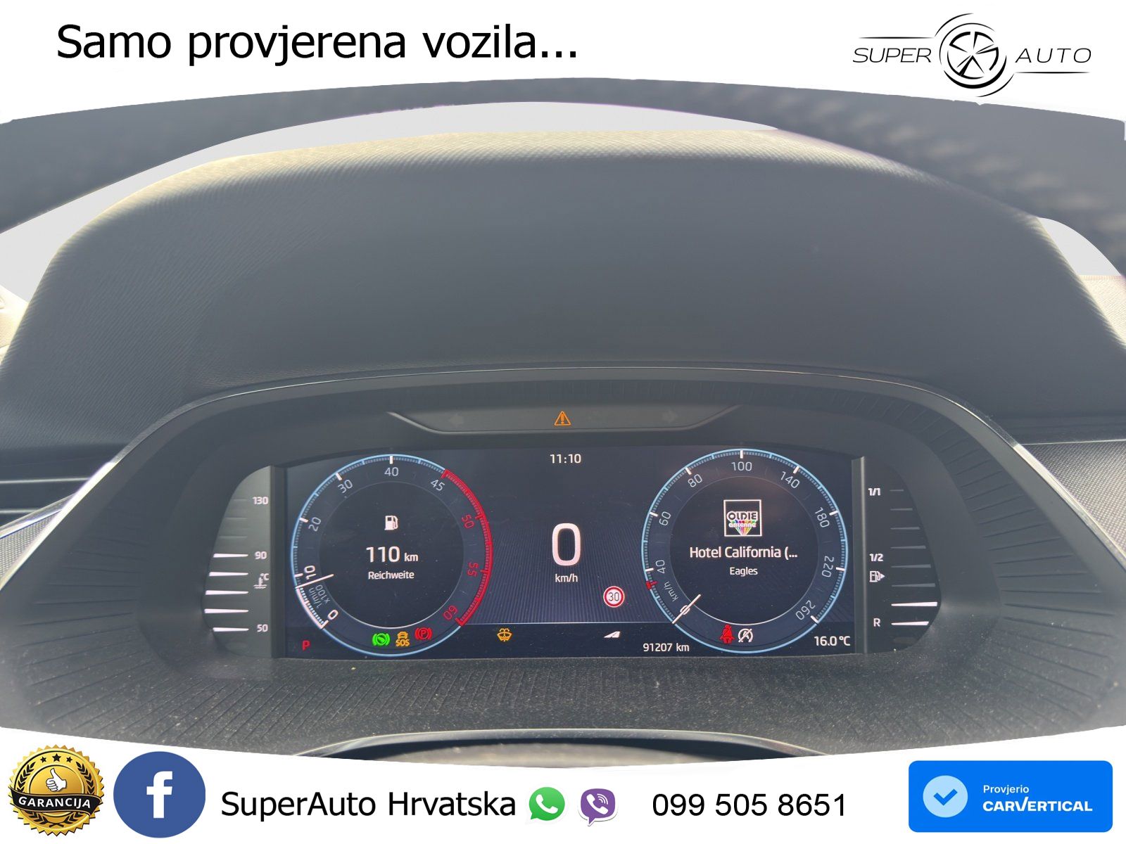 Škoda Octavia Combi 2.0 TDI (150 KS) DSG LED+GR SJED+ACC