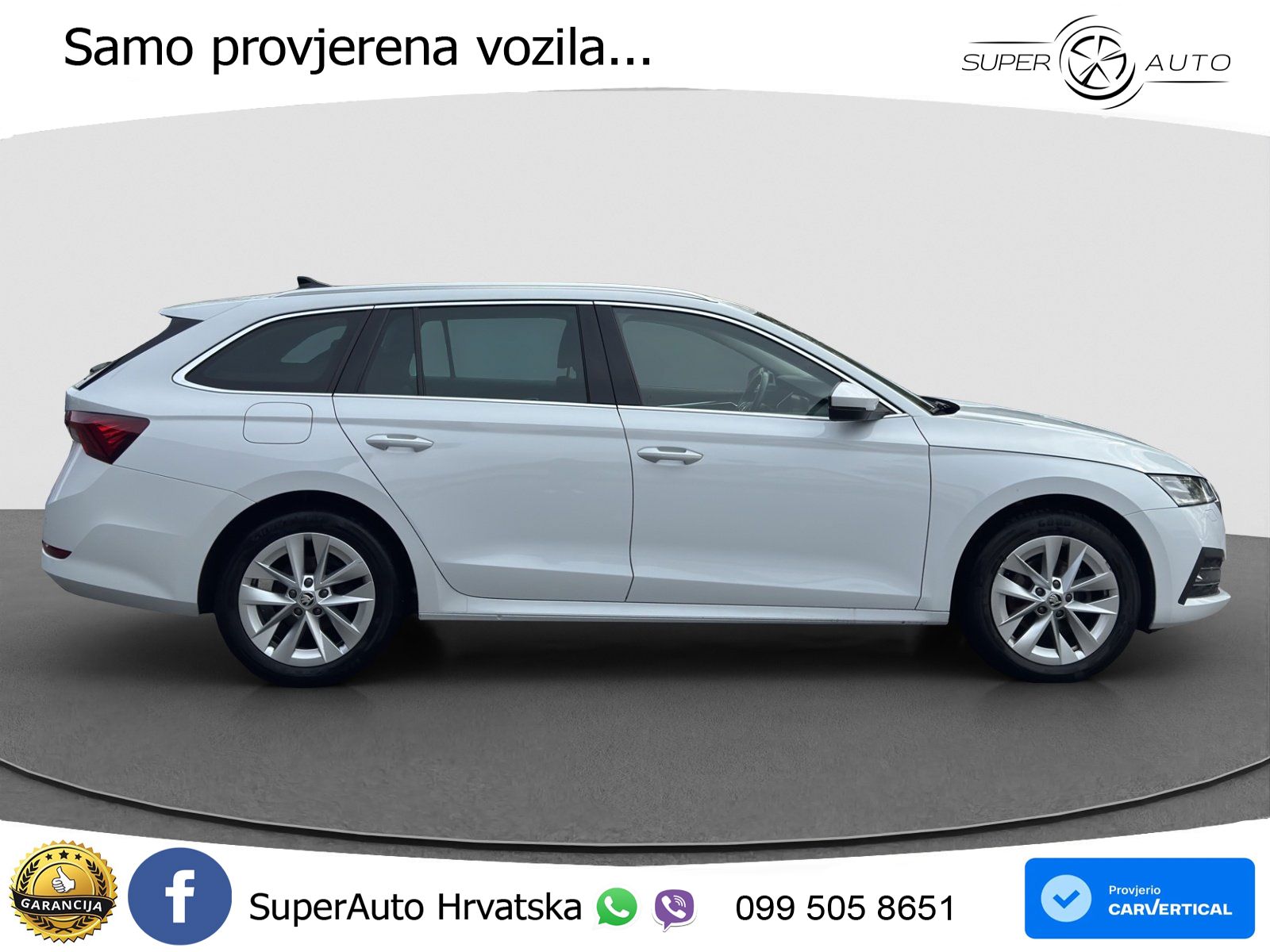 Škoda Octavia Combi 2.0 TDI (150 KS) DSG LED+GR SJED+ACC