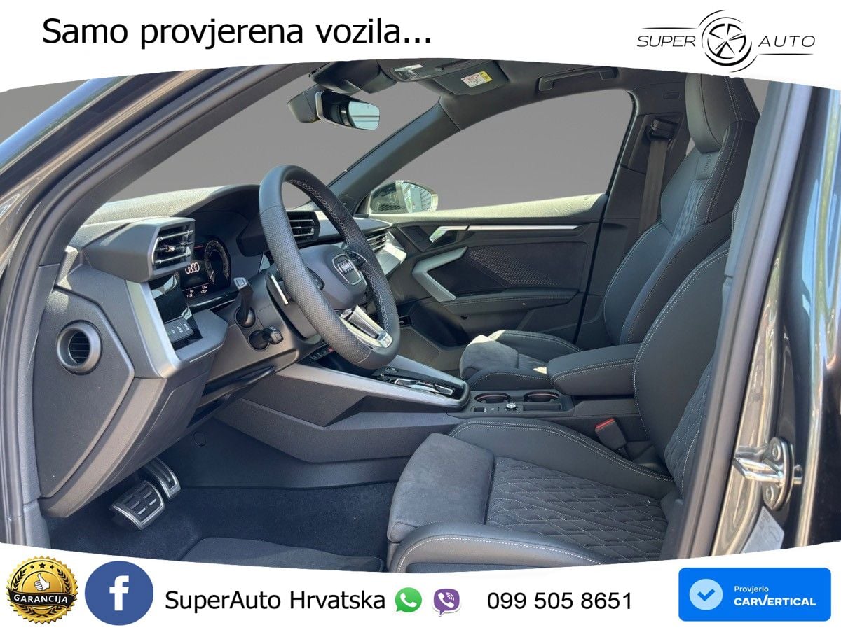 Audi A3 45 TFSIe (272 KS) S tronic S line LED+GR SJED+ACC
