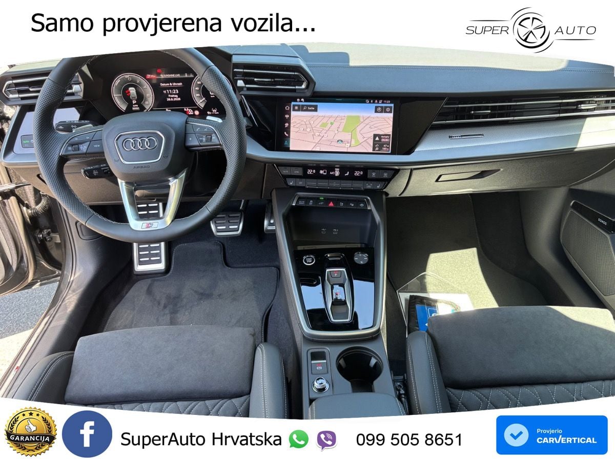 Audi A3 45 TFSIe (272 KS) S tronic S line LED+GR SJED+ACC