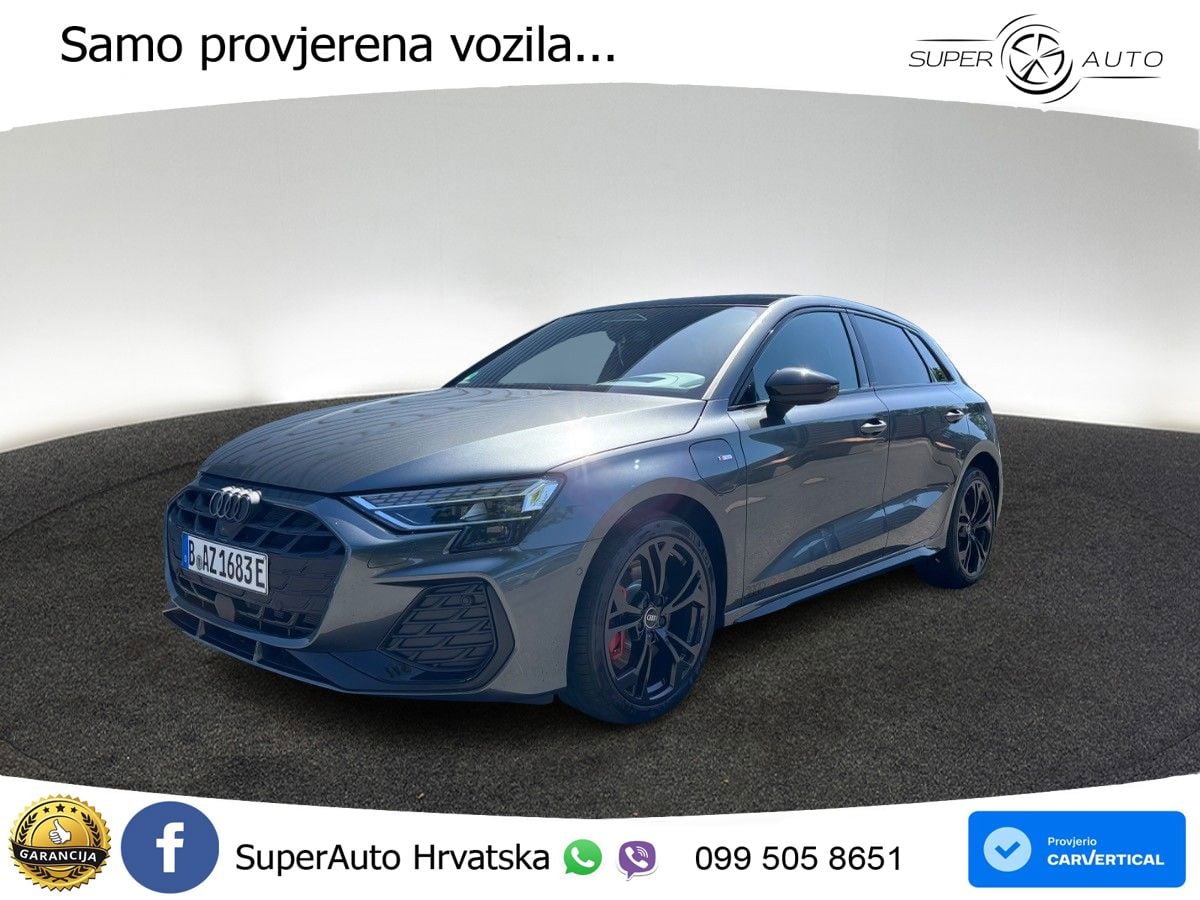 Audi A3 45 TFSIe (272 KS) S tronic S line LED+GR SJED+ACC