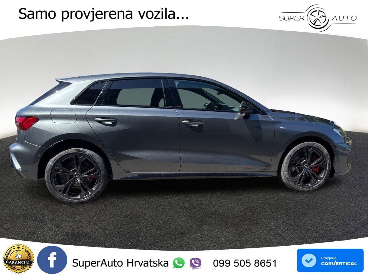 Audi A3 45 TFSIe (272 KS) S tronic S line LED+GR SJED+ACC
