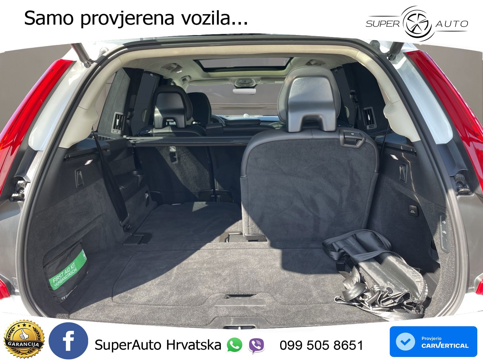 Volvo XC90 2.0 B5 Diesel AWD Automatic ZRAČNI+ACC+GR SJED+KAM+PANO