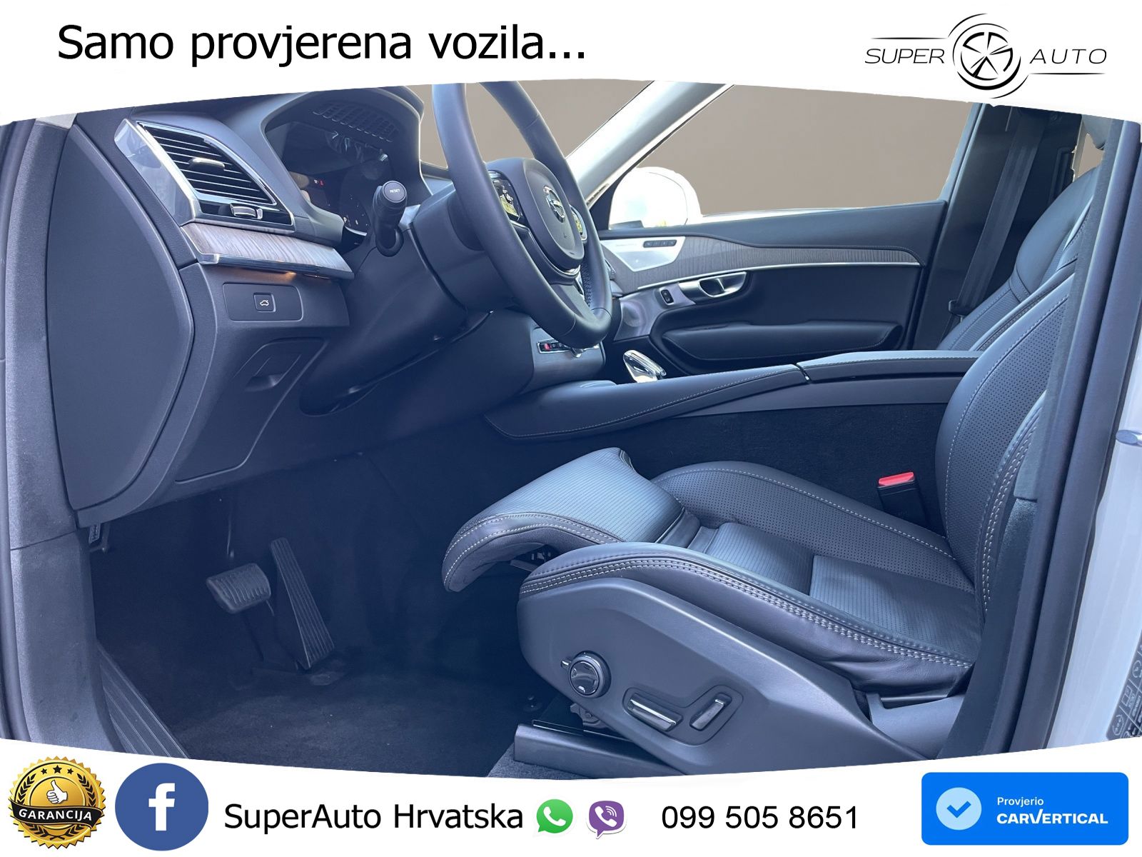 Volvo XC90 2.0 B5 Diesel AWD Automatic ZRAČNI+ACC+GR SJED+KAM+PANO