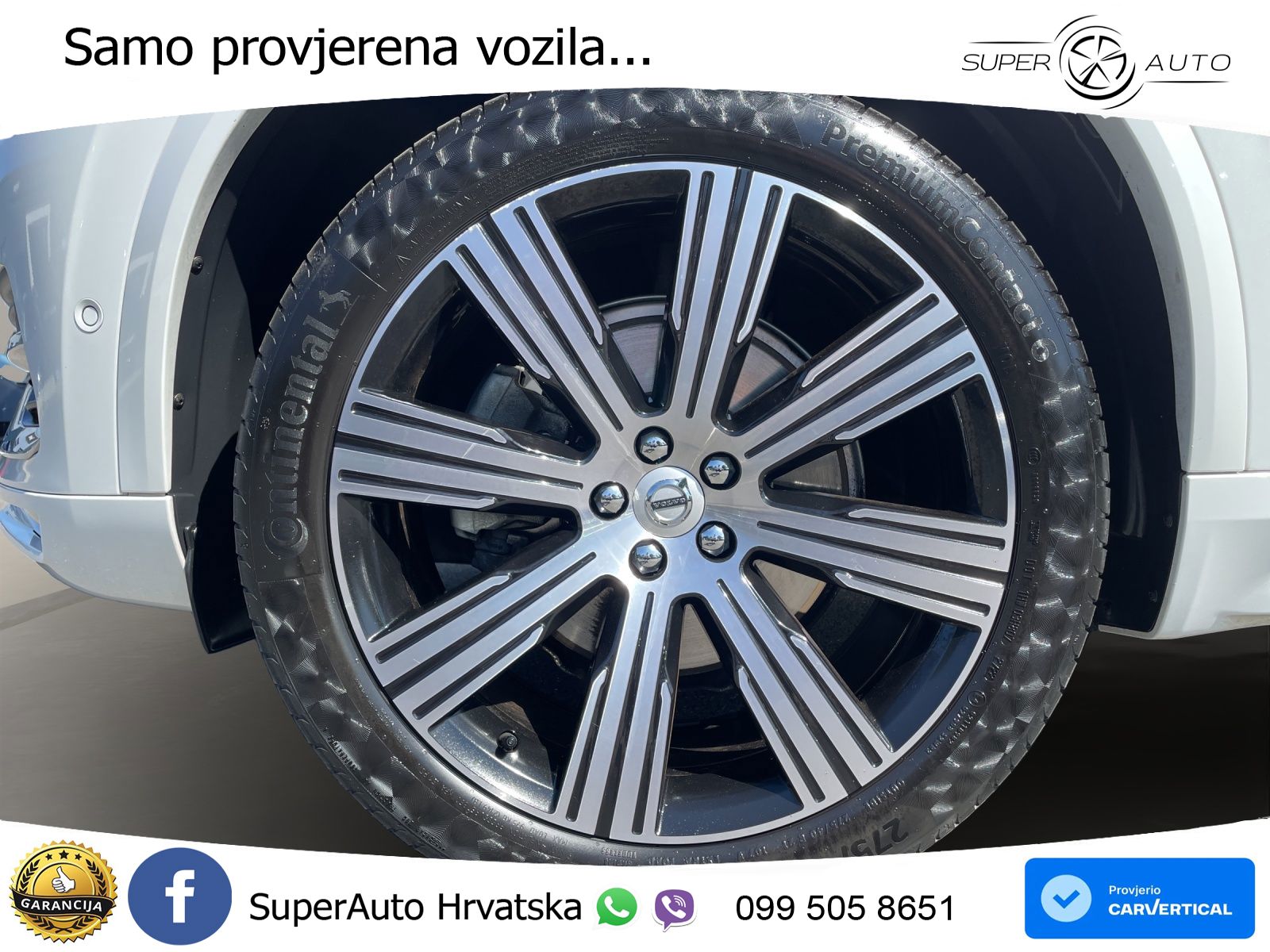 Volvo XC90 2.0 B5 Diesel AWD Automatic ZRAČNI+ACC+GR SJED+KAM+PANO