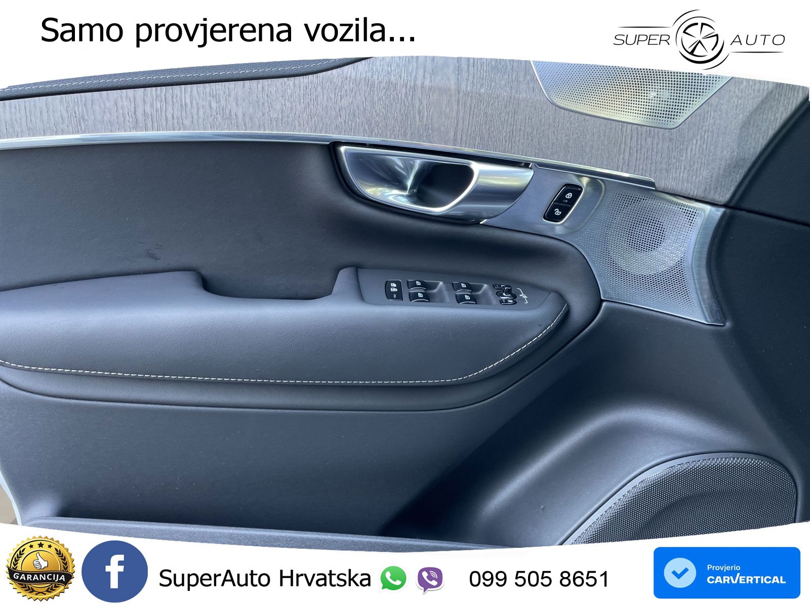 Volvo XC90 2.0 B5 Diesel AWD Automatic ZRAČNI+ACC+GR SJED+KAM+PANO