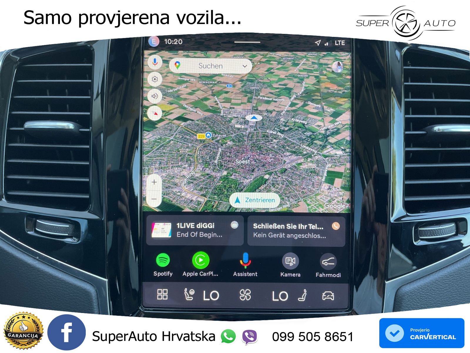 Volvo XC90 2.0 B5 Diesel AWD Automatic ZRAČNI+ACC+GR SJED+KAM+PANO