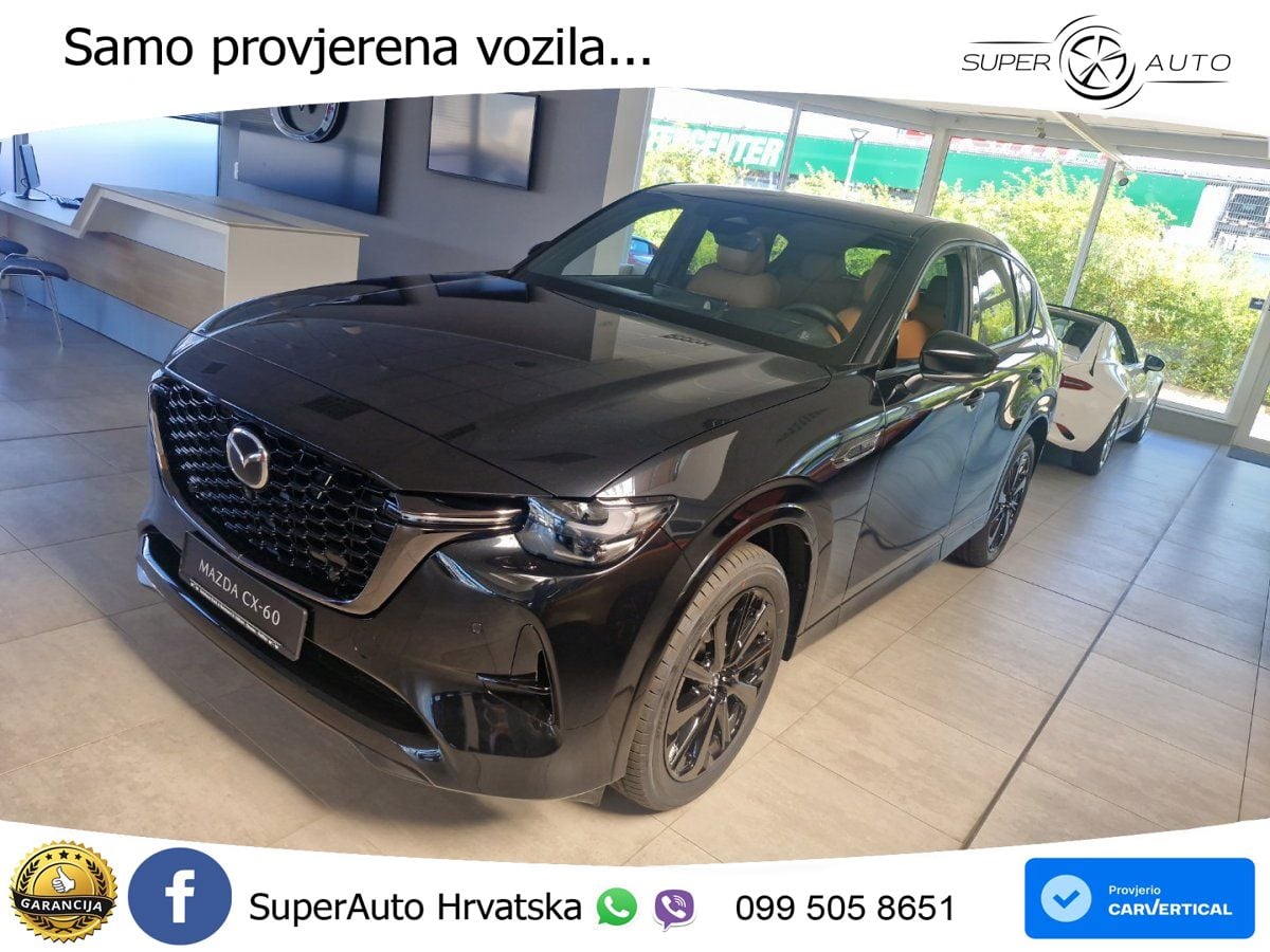 Mazda CX-60 2.5 e-Skyactiv (328 KS) AWD Automatic MATRIX+GR SJED+KAM