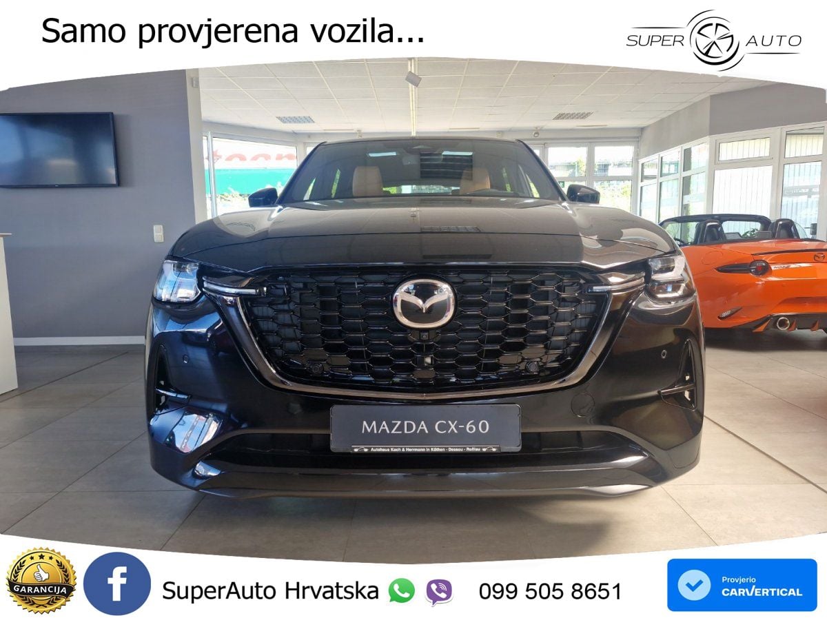 Mazda CX-60 2.5 e-Skyactiv (328 KS) AWD Automatic MATRIX+GR SJED+KAM