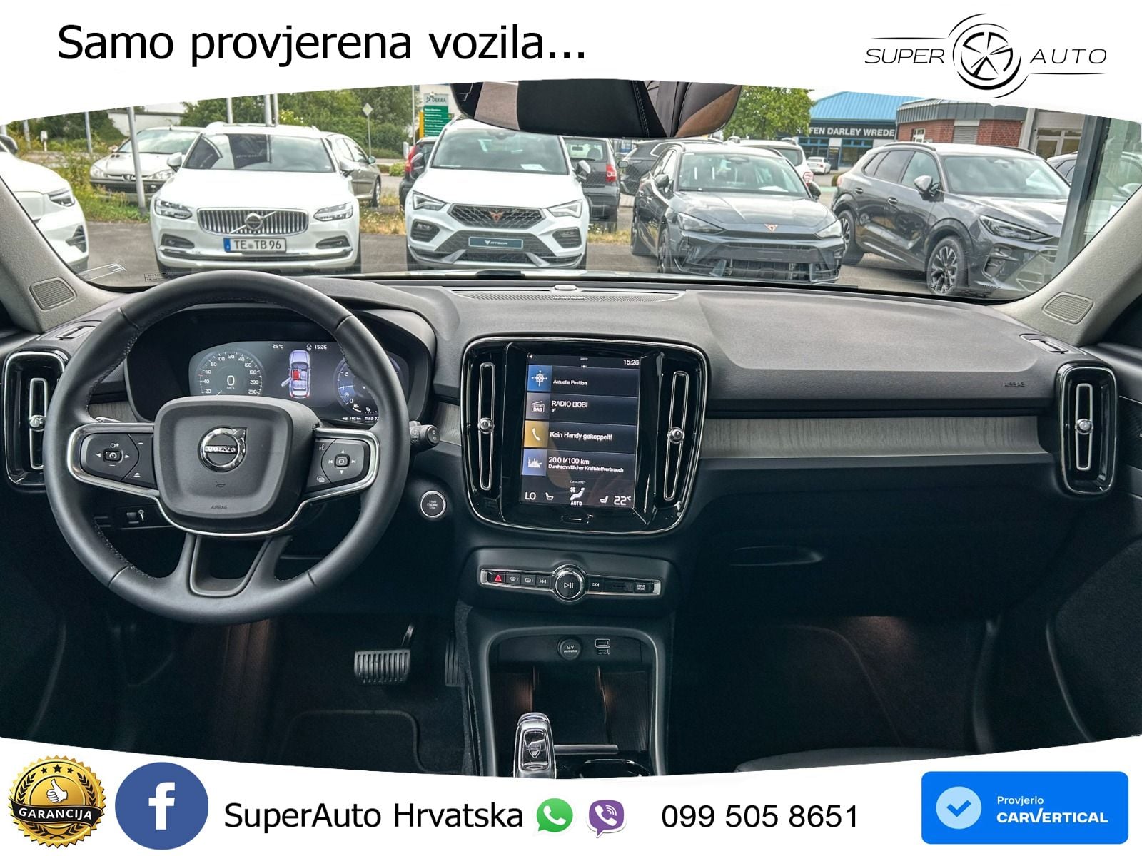 Volvo XC40 2.0 B3 163 KS Automatic LED+GR SJED+ACC
