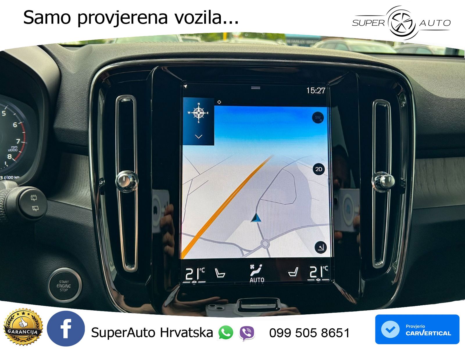 Volvo XC40 2.0 B3 163 KS Automatic LED+GR SJED+ACC