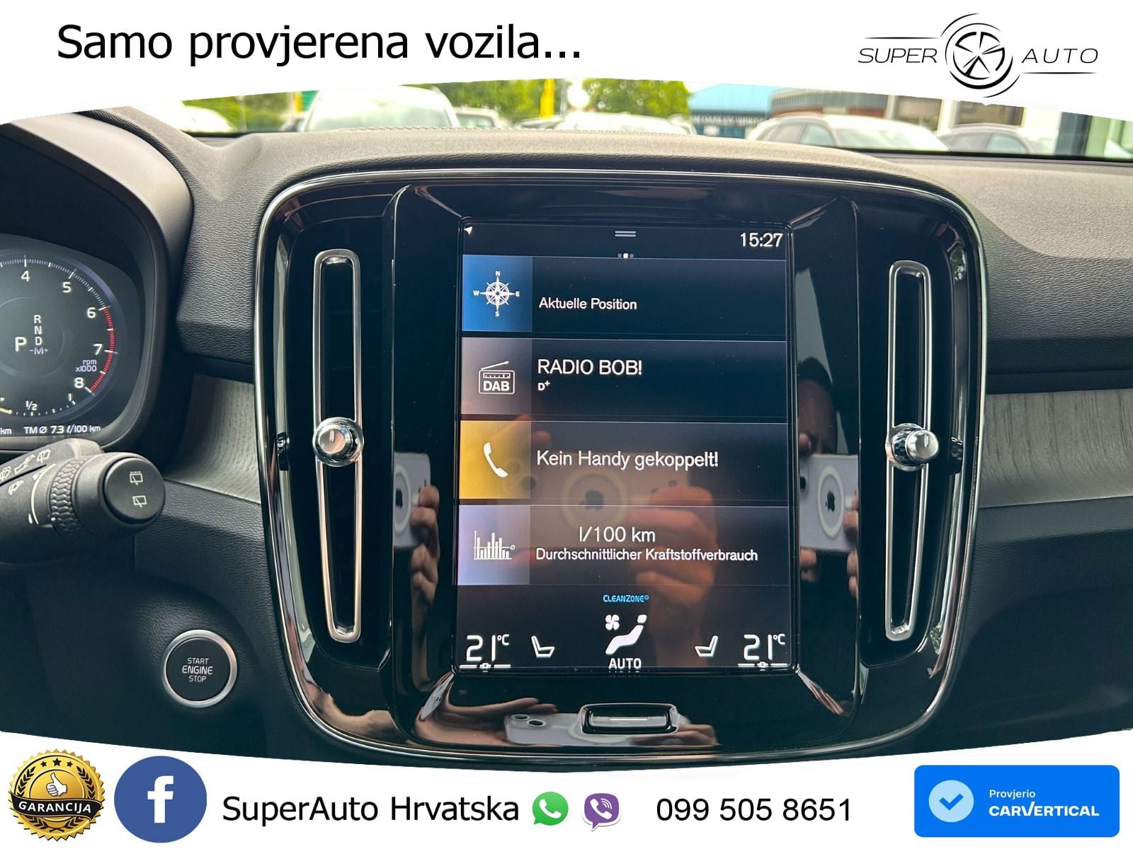Volvo XC40 2.0 B3 163 KS Automatic LED+GR SJED+ACC