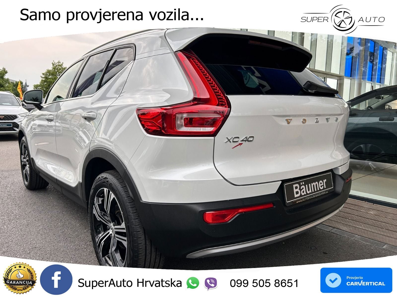 Volvo XC40 2.0 B3 163 KS Automatic LED+GR SJED+ACC