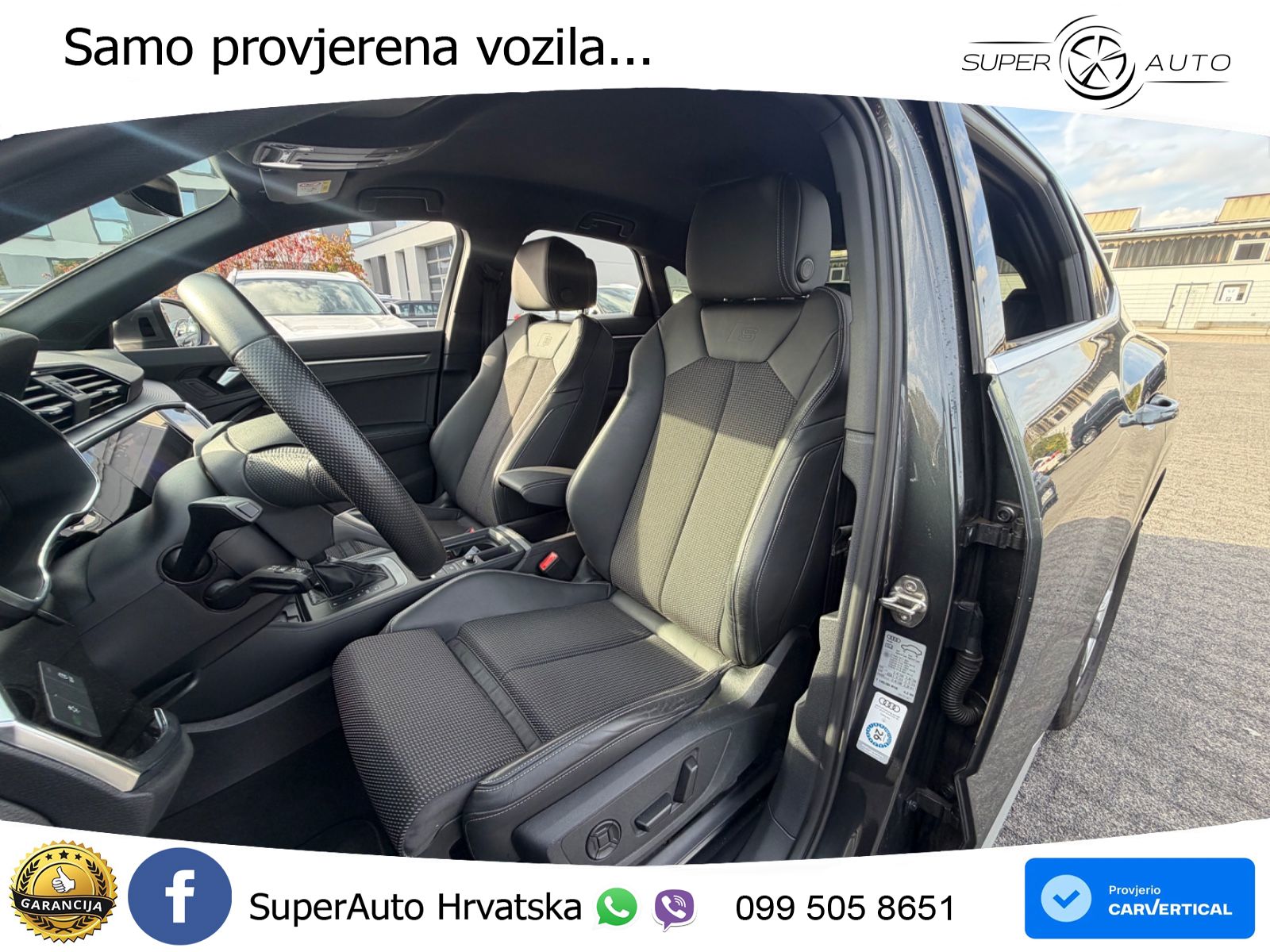 Audi Q3 Sportback 40 TDI (200 KS) quattro S tronic S line LED+GR SJED+ACC