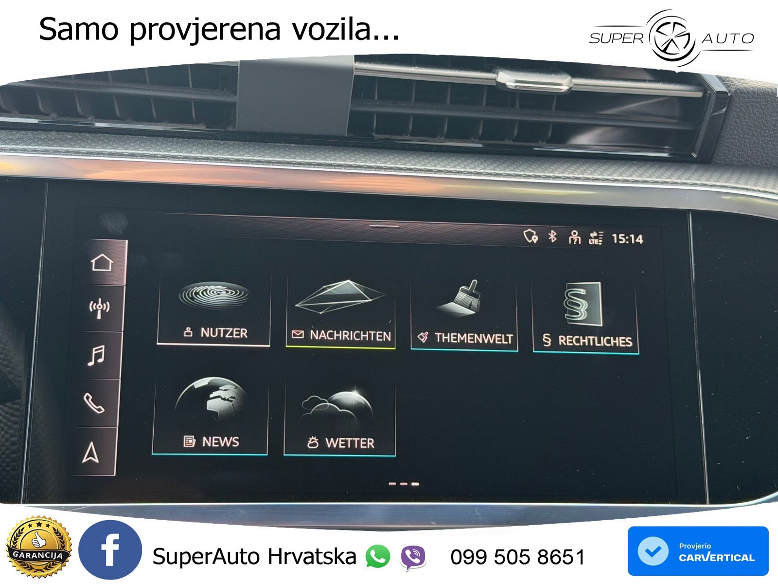 Audi Q3 Sportback 40 TDI (200 KS) quattro S tronic S line LED+GR SJED+ACC