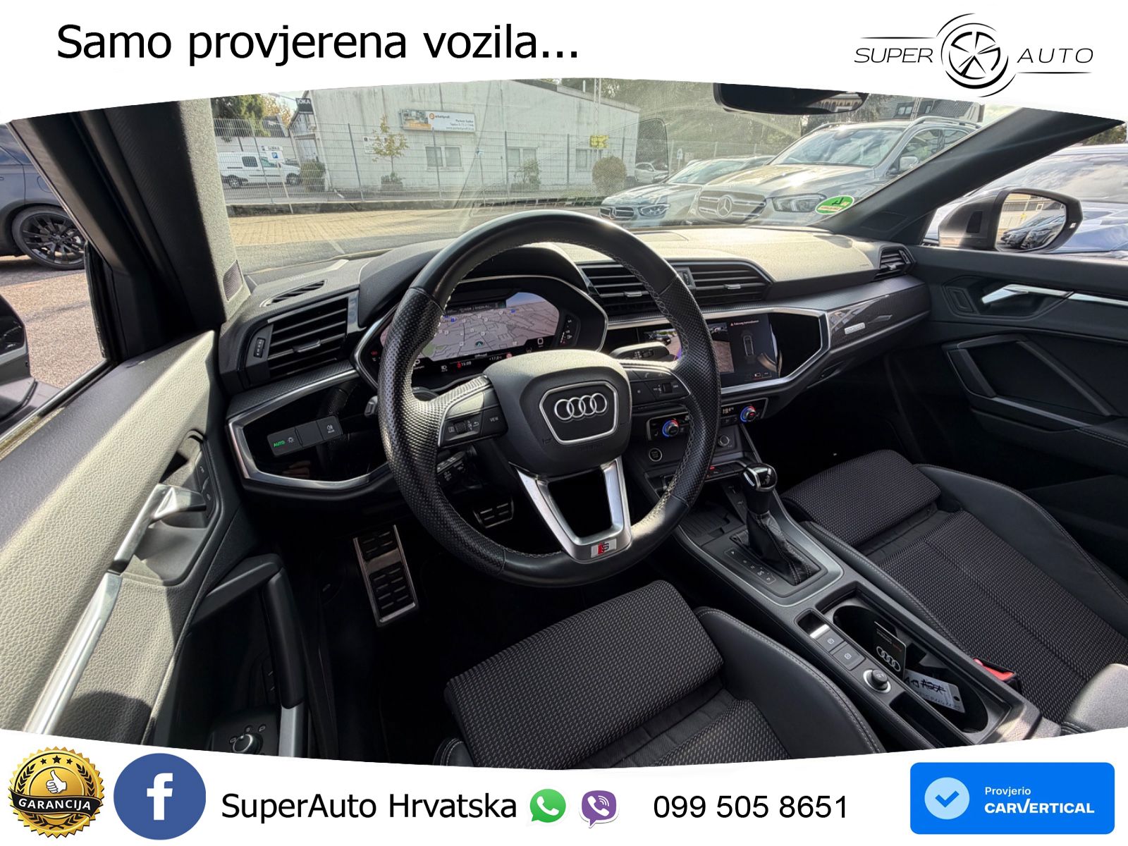Audi Q3 Sportback 40 TDI (200 KS) quattro S tronic S line LED+GR SJED+ACC