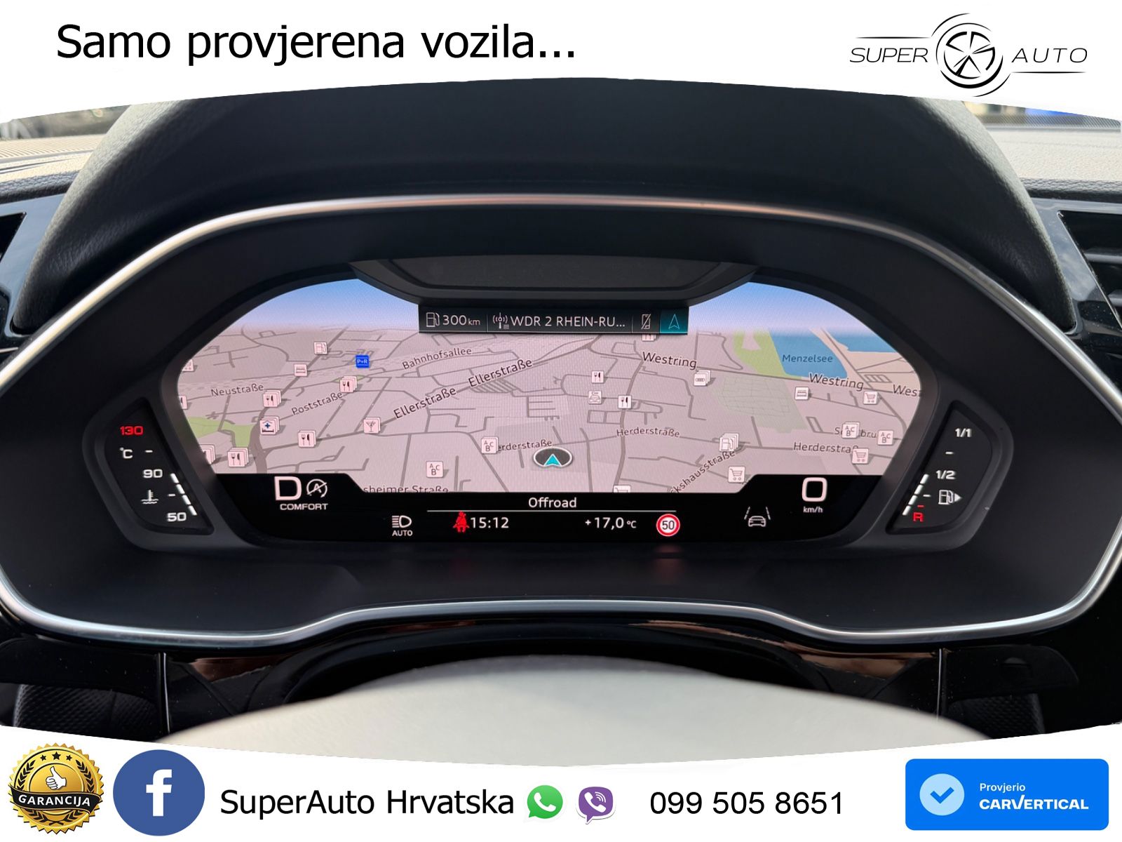 Audi Q3 Sportback 40 TDI (200 KS) quattro S tronic S line LED+GR SJED+ACC