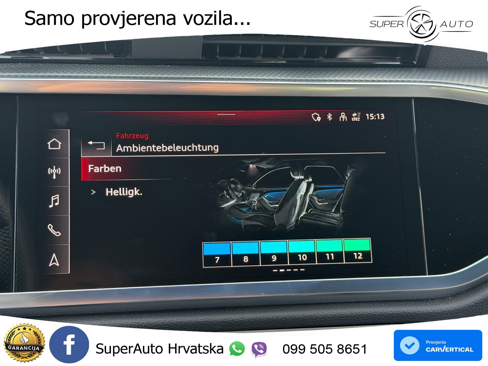 Audi Q3 Sportback 40 TDI (200 KS) quattro S tronic S line LED+GR SJED+ACC