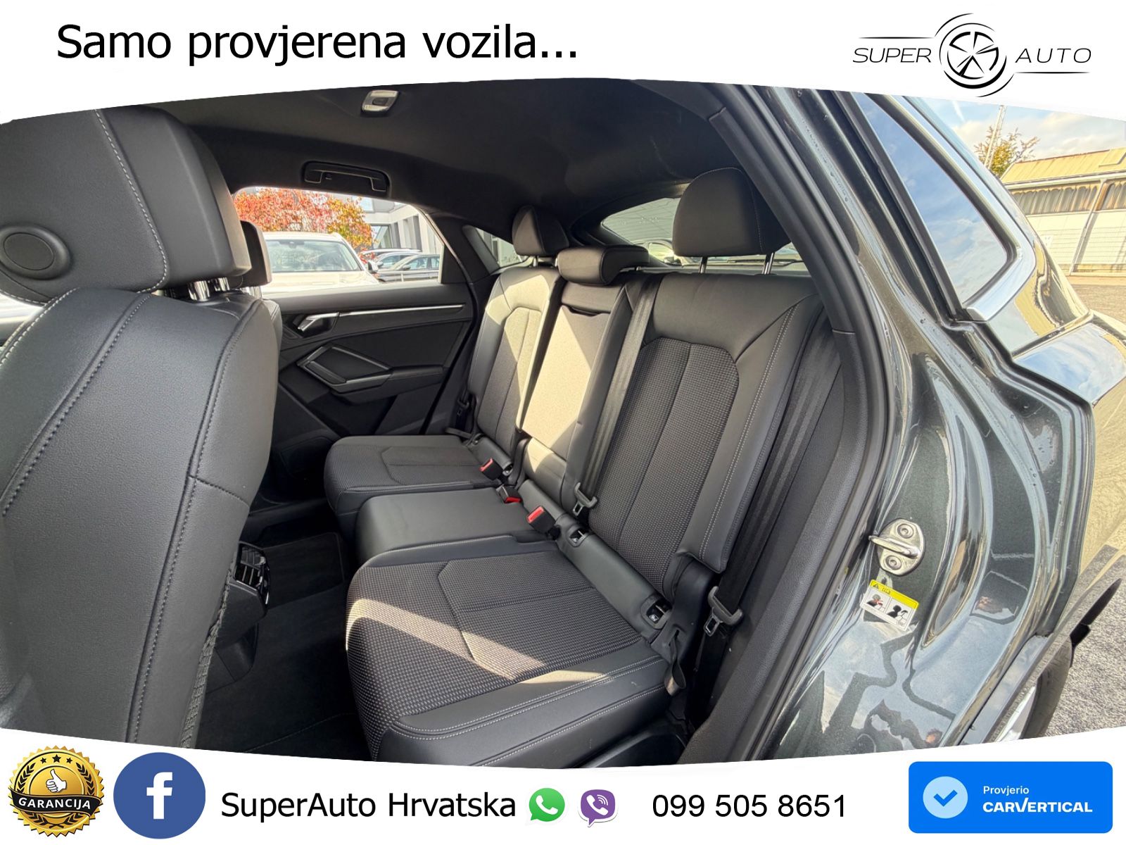 Audi Q3 Sportback 40 TDI (200 KS) quattro S tronic S line LED+GR SJED+ACC