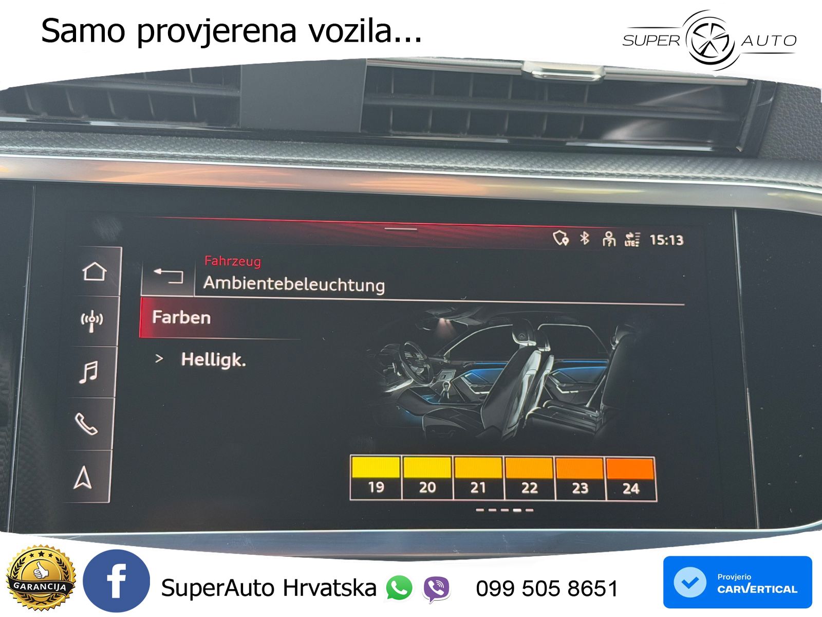 Audi Q3 Sportback 40 TDI (200 KS) quattro S tronic S line LED+GR SJED+ACC
