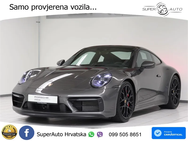 Porsche 911 Carrera 4 GTS 3.0 (480 KS) PDK MATRIX+GR SJED+KAM