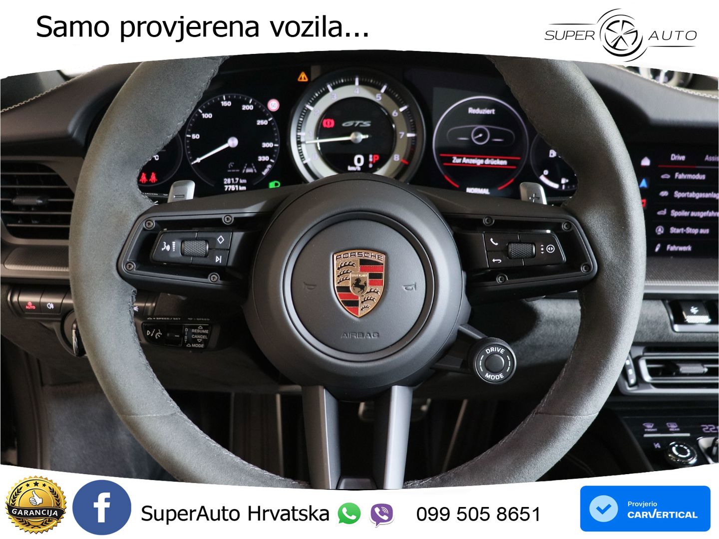 Porsche 911 Carrera 4 GTS 3.0 (480 KS) PDK MATRIX+GR SJED+KAM