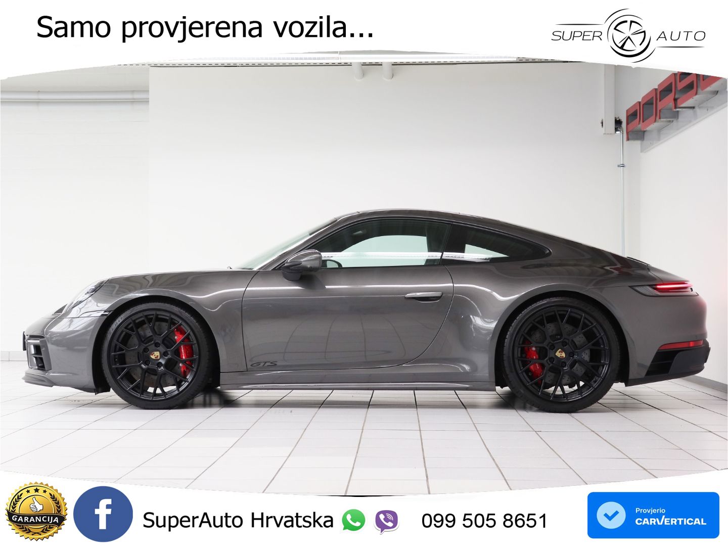 Porsche 911 Carrera 4 GTS 3.0 (480 KS) PDK MATRIX+GR SJED+KAM