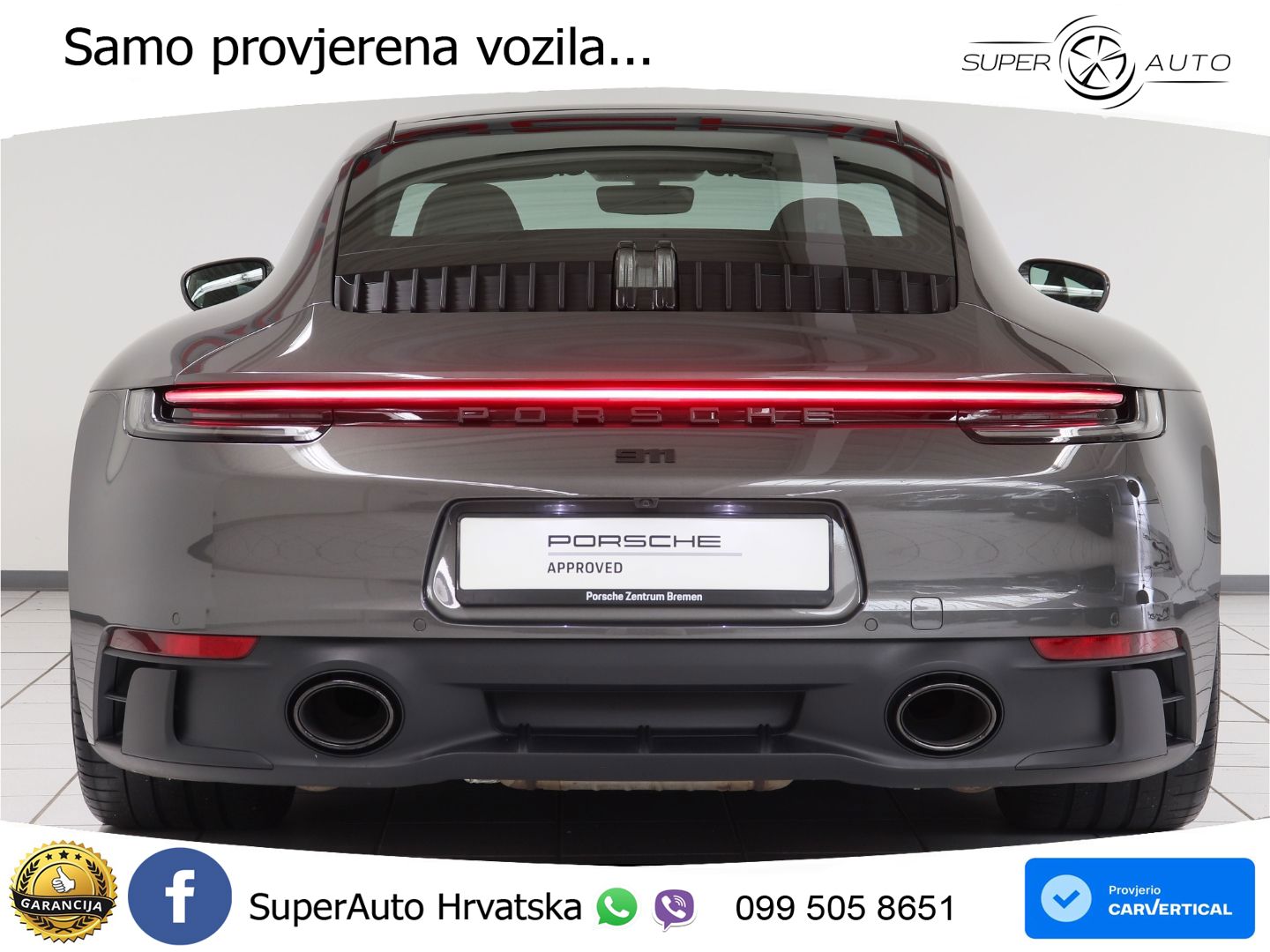 Porsche 911 Carrera 4 GTS 3.0 (480 KS) PDK MATRIX+GR SJED+KAM