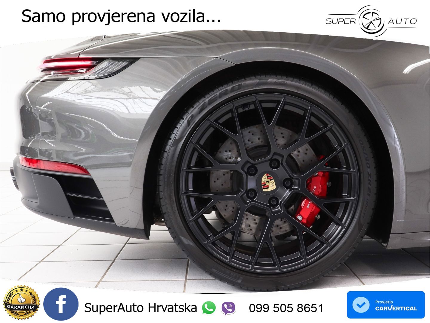 Porsche 911 Carrera 4 GTS 3.0 (480 KS) PDK MATRIX+GR SJED+KAM