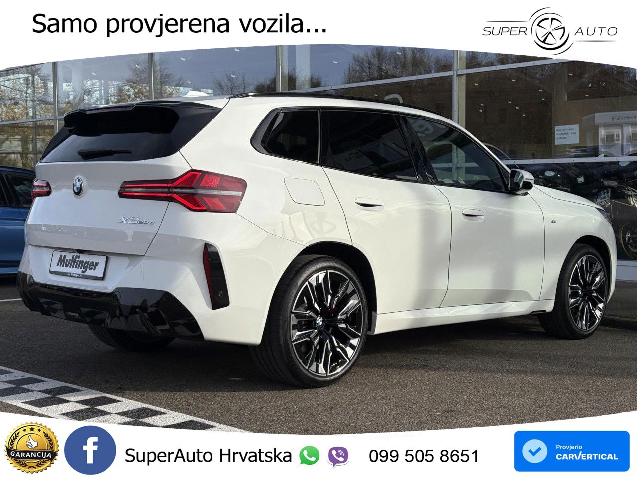 BMW X3 20d xDrive Steptronic M Sport LED+GR SJED+ACC